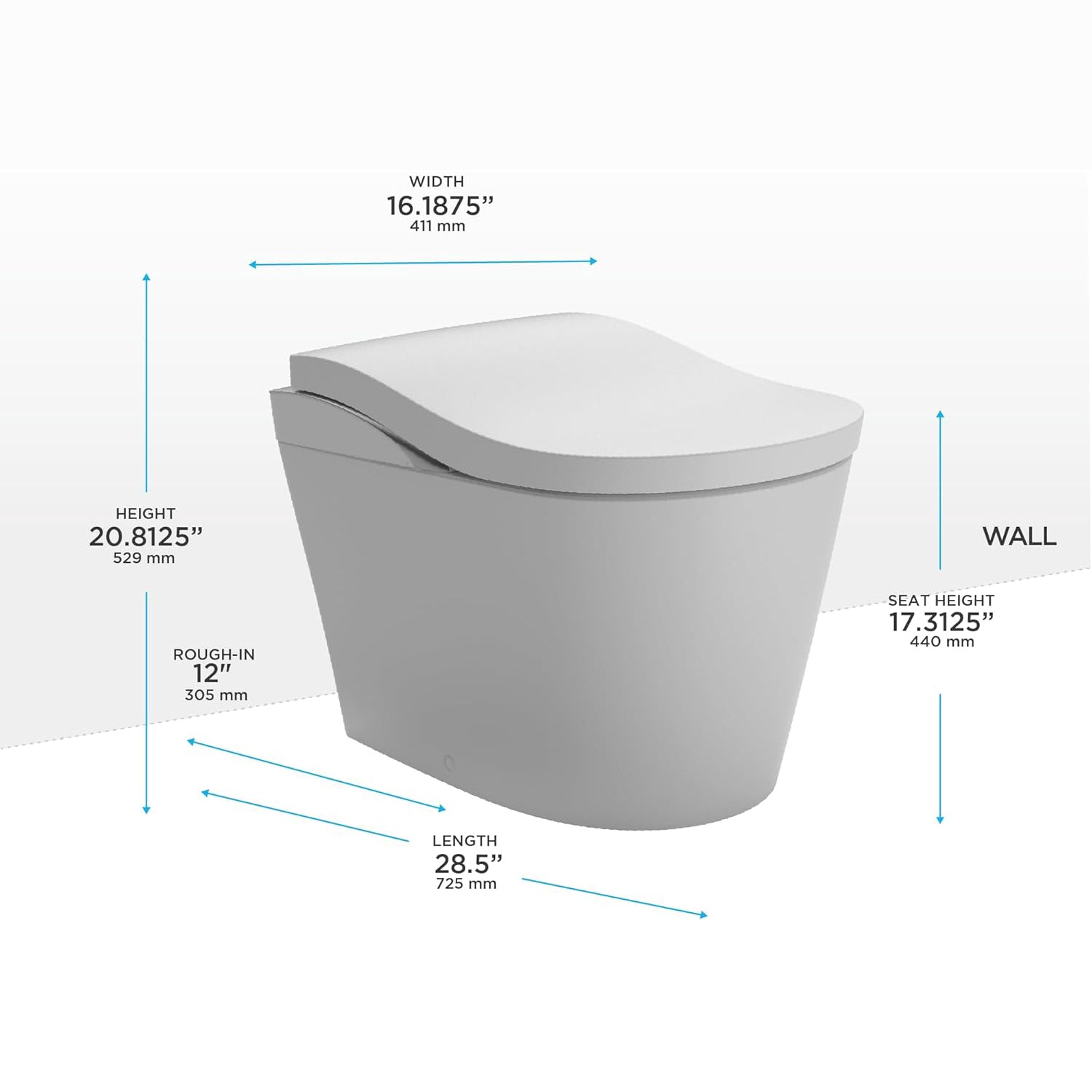 NEOREST® LS Dual Flush Toilet - 1.0 GPF & 0.8 GPF