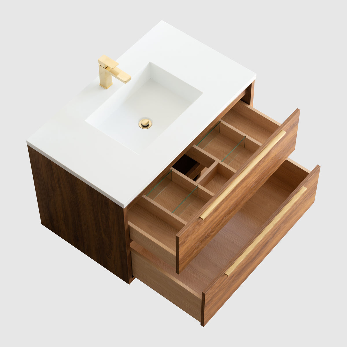 Parker 37" Vanity - Integrated Rectangular Top