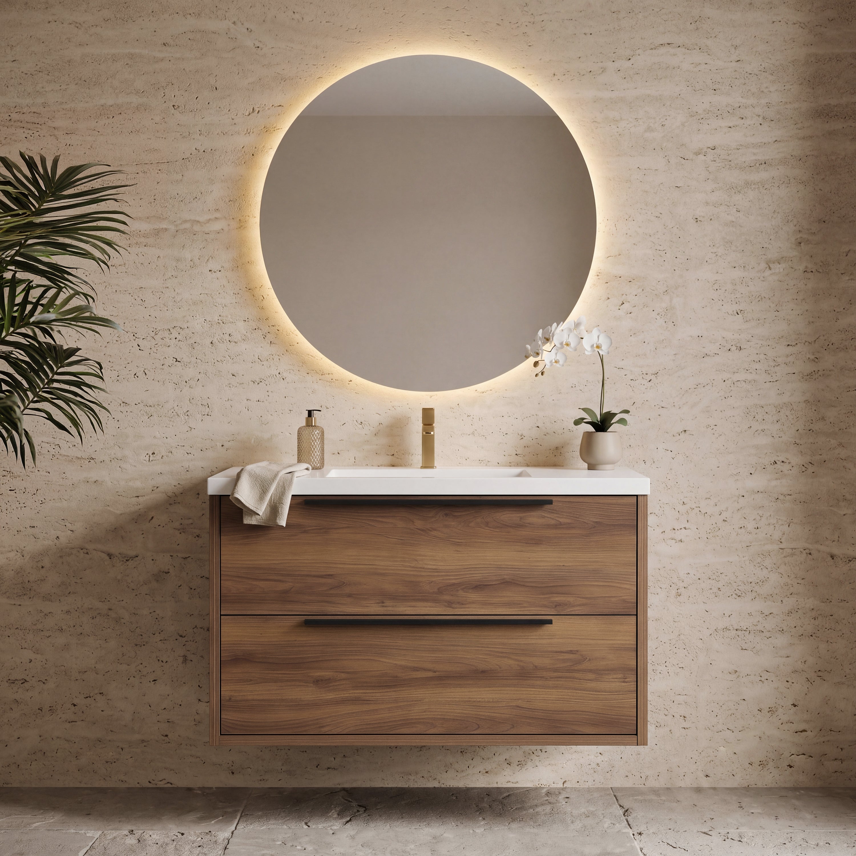 Parker 42" Vanity - Integrated Infinity Top