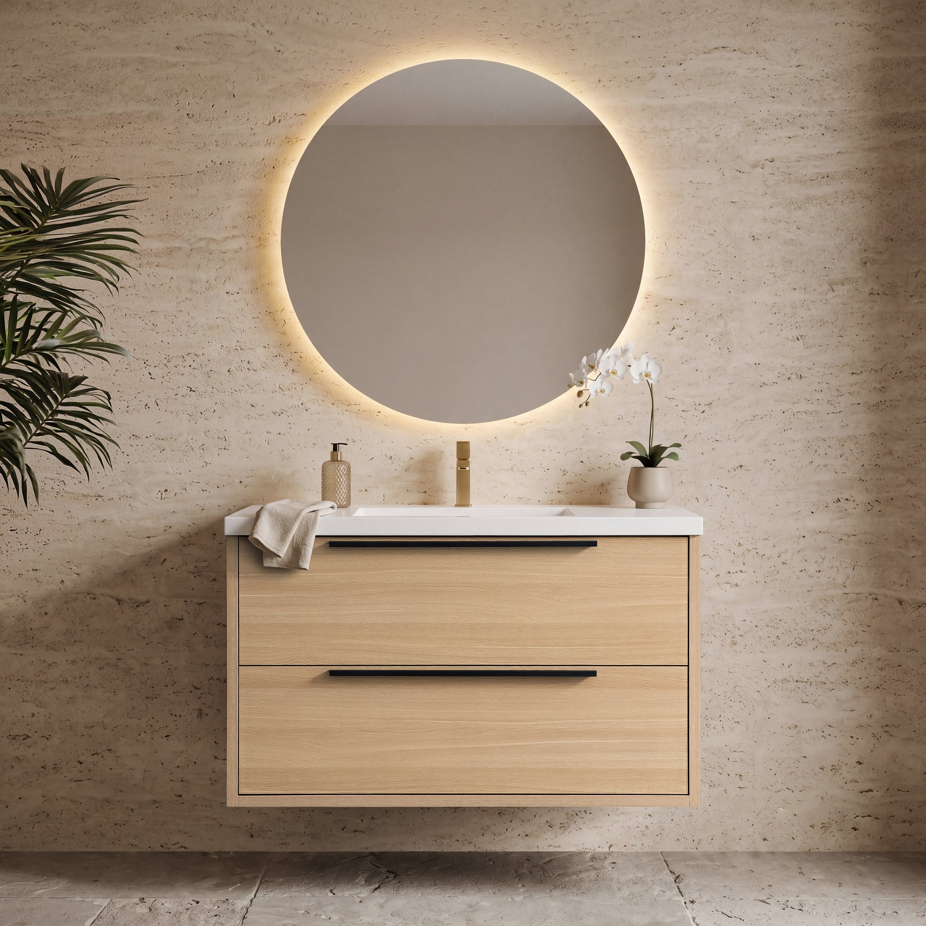 Parker 42" Vanity - Integrated Infinity Top