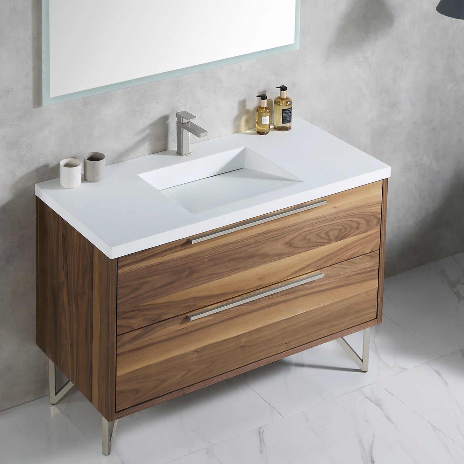 Parker 49" Vanity - Integrated Infinity Top