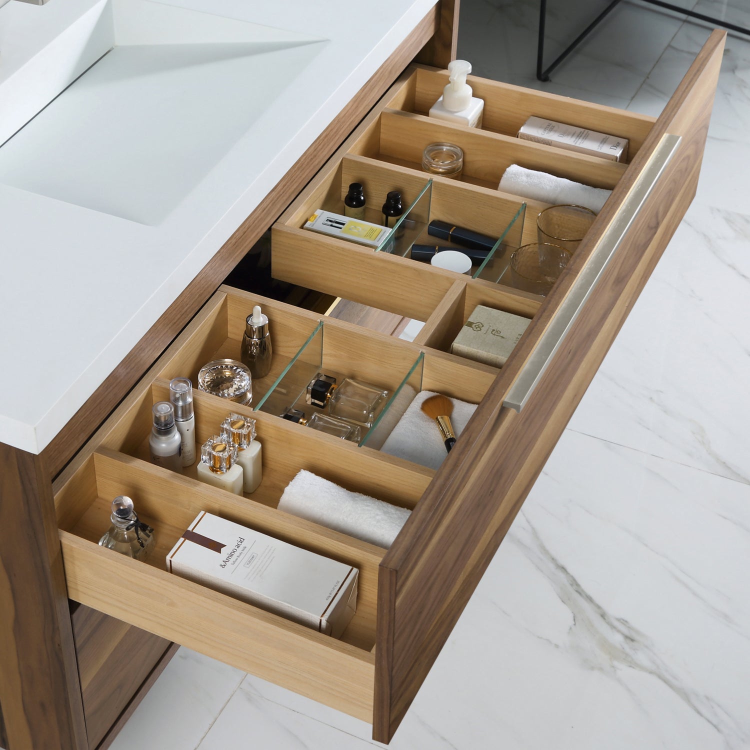 Parker 49" Vanity - Integrated Infinity Top