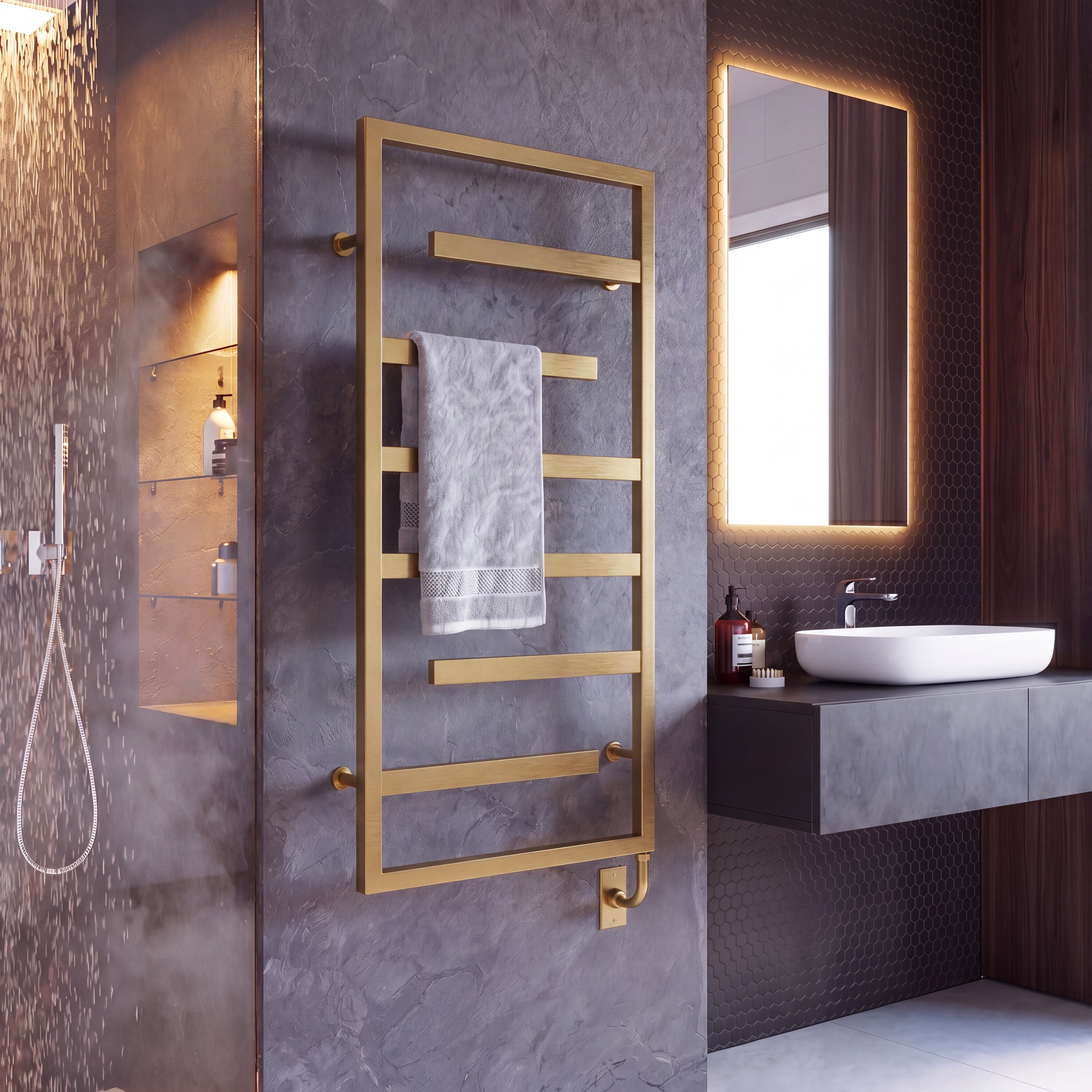 23.5″ x 47.5″ Vasto Towel Warmer