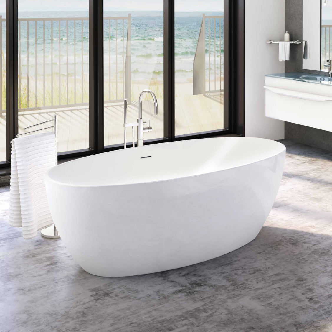 Voce Grande - 67" Freestanding Tub