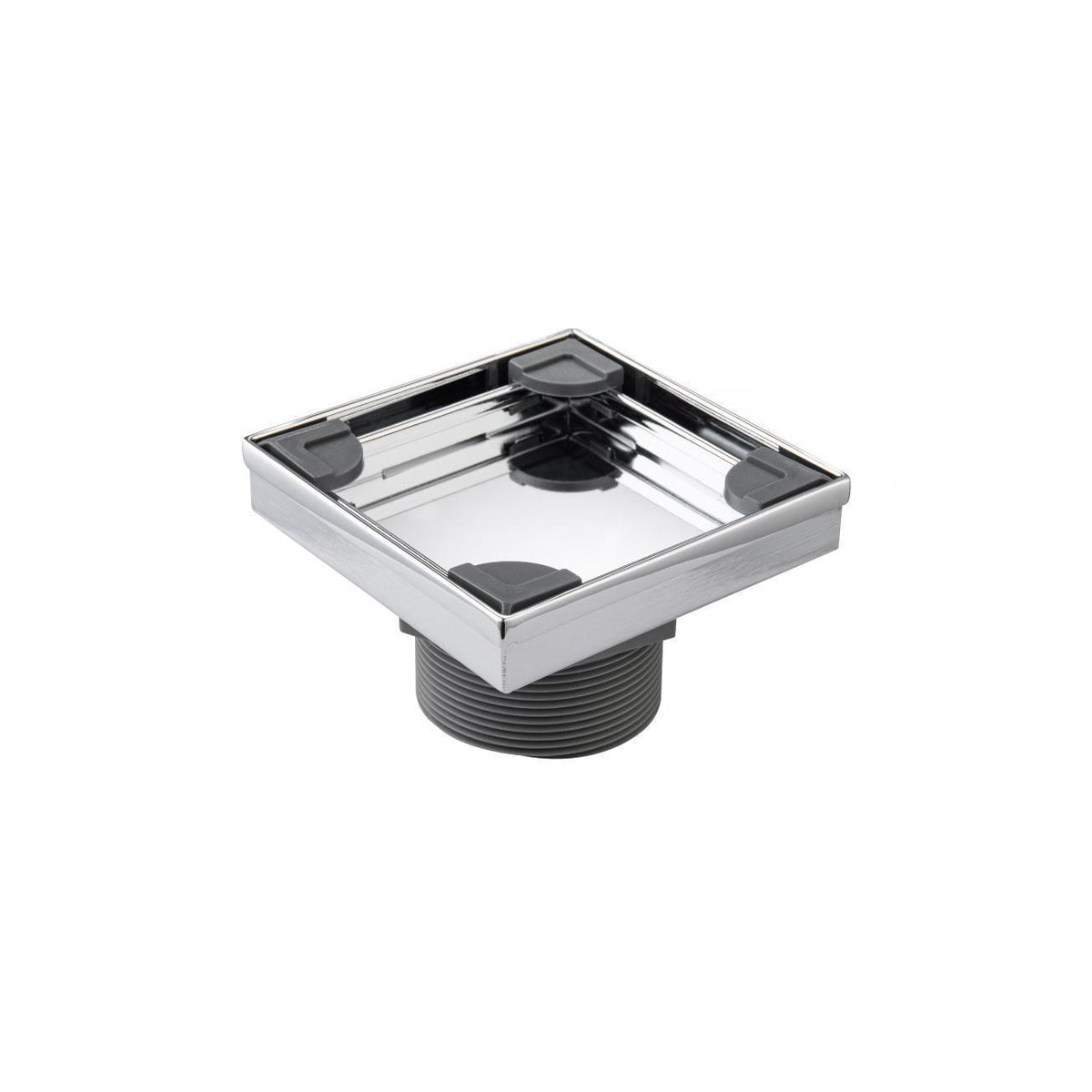 Flusso 4" Tile Insert Floor Drain with 2" Outlet