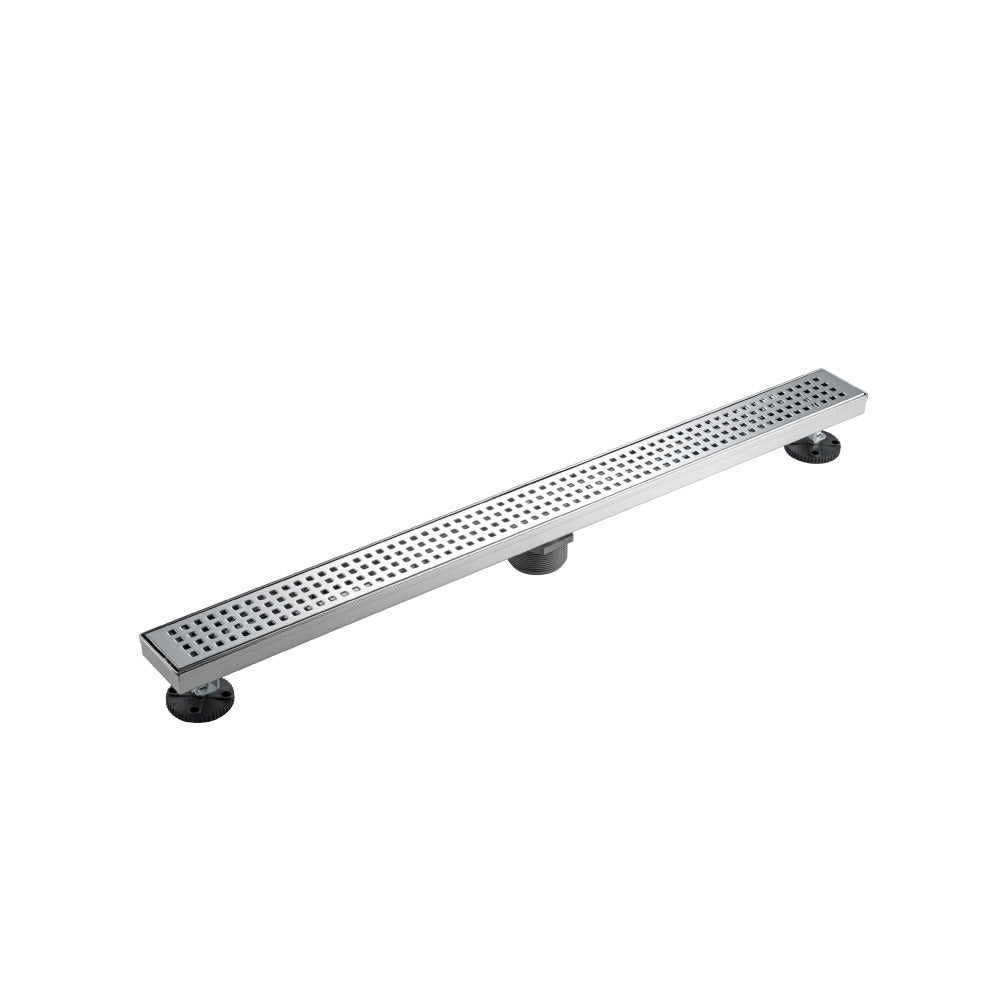Flusso 32" Decorative Linear Drain with 2" Outlet