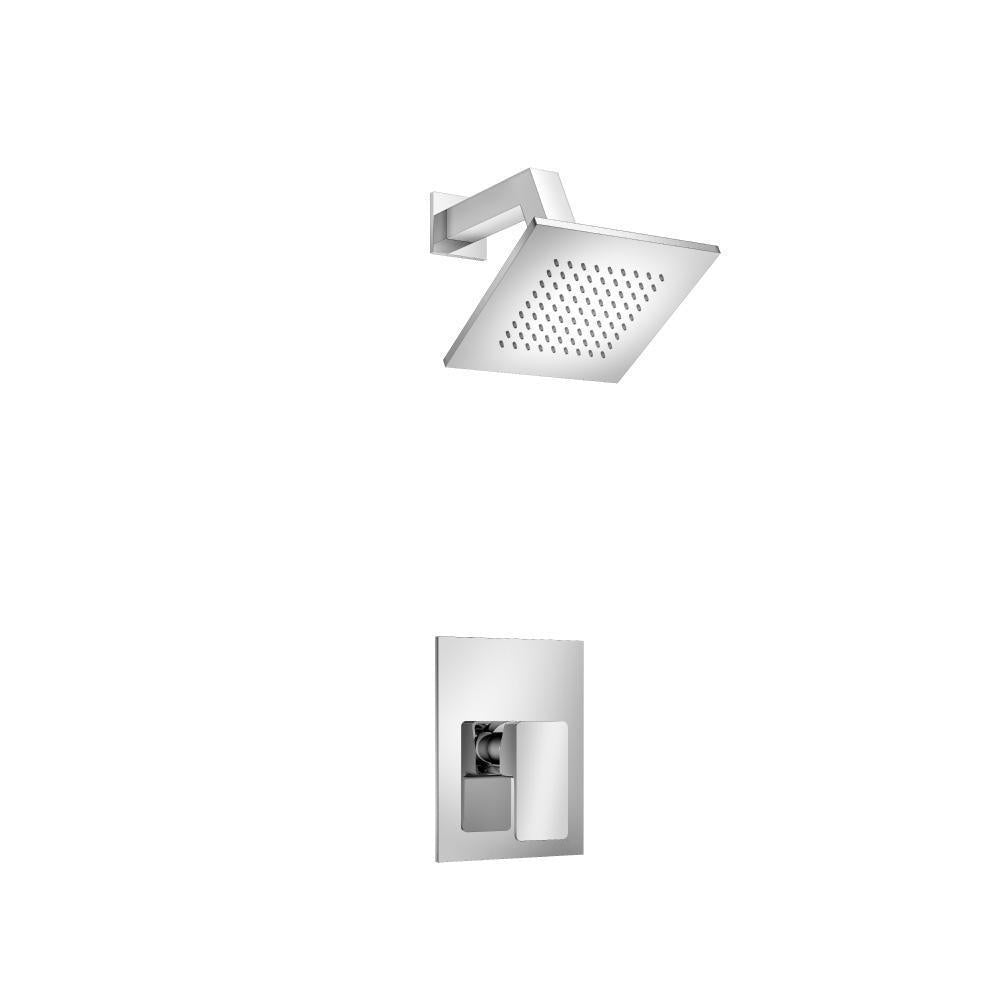 196.3050 - Single Output Shower Set - Brass Shower Head & Arm