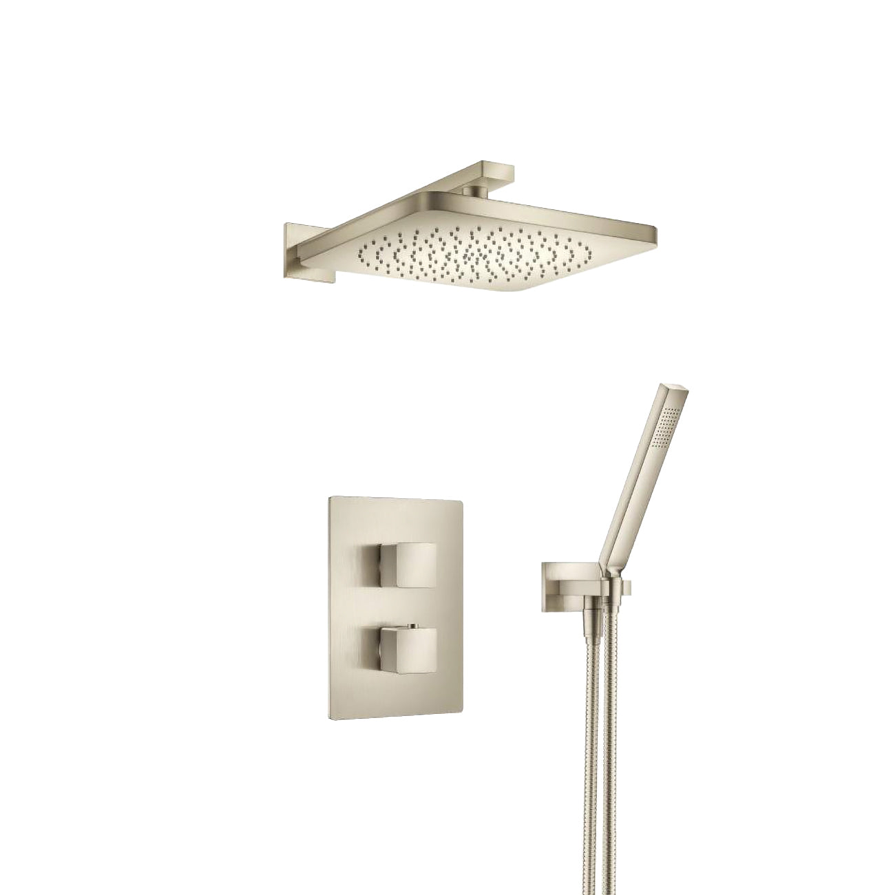 196.7050 - Two Output Shower Set - Shower Head And Hand Held