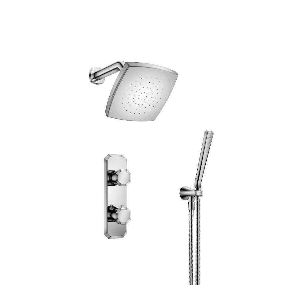 230.7250 - Two Output Shower Set - Shower Head And Hand Held