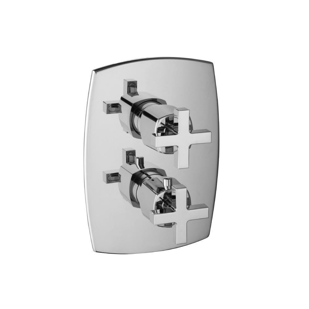 240.7100 - Two Output Shower Set - Shower Head, Hand Held And Slide Bar