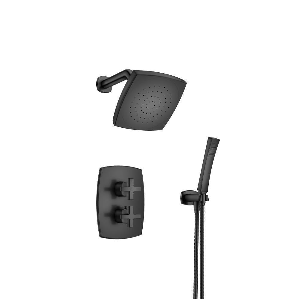 240.7050 - Two Output Shower Set - Shower Head And Hand Held