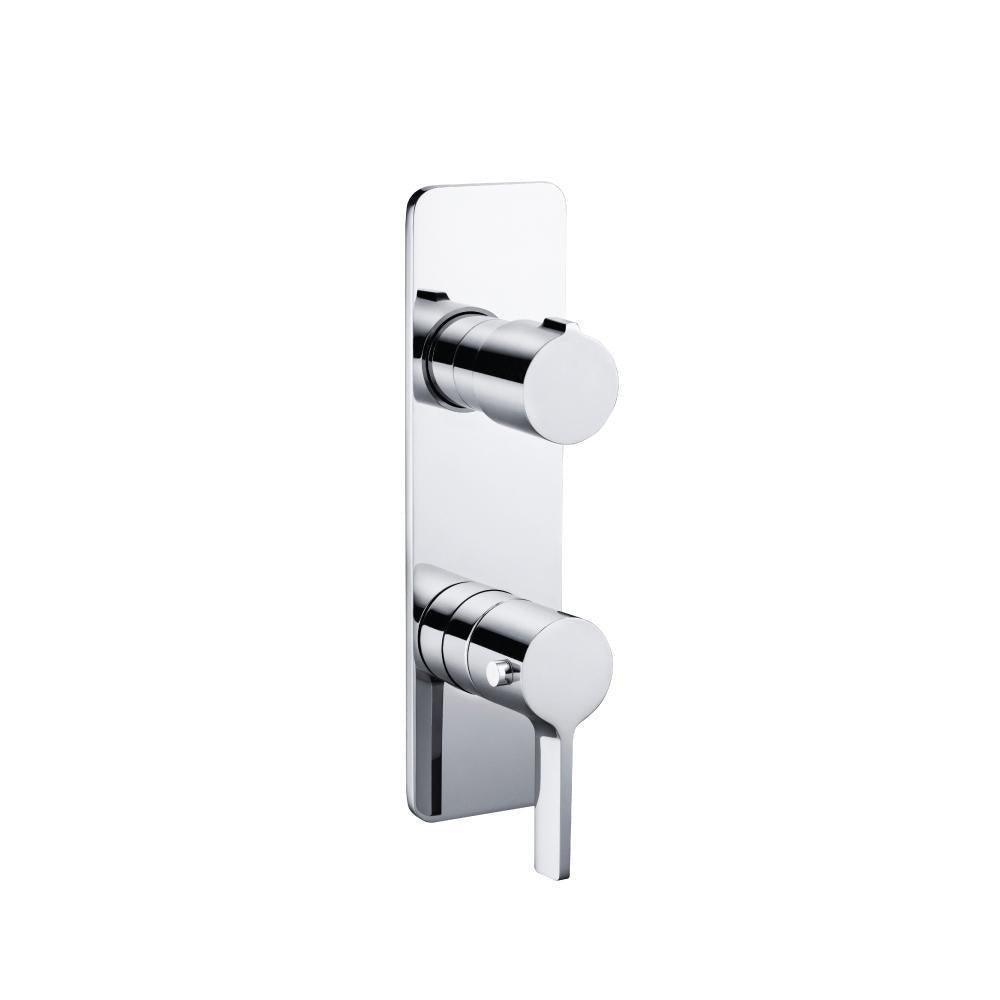 260.7350 - Two Output Shower Set - Shower Head, Hand Held And Slide Bar