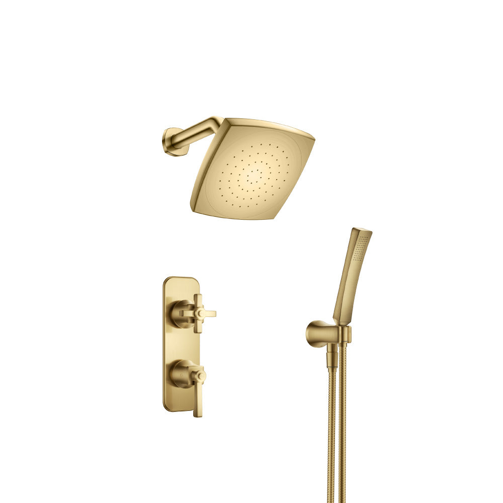 270.7250 - Two Output Shower Set - Shower Head And Hand Held
