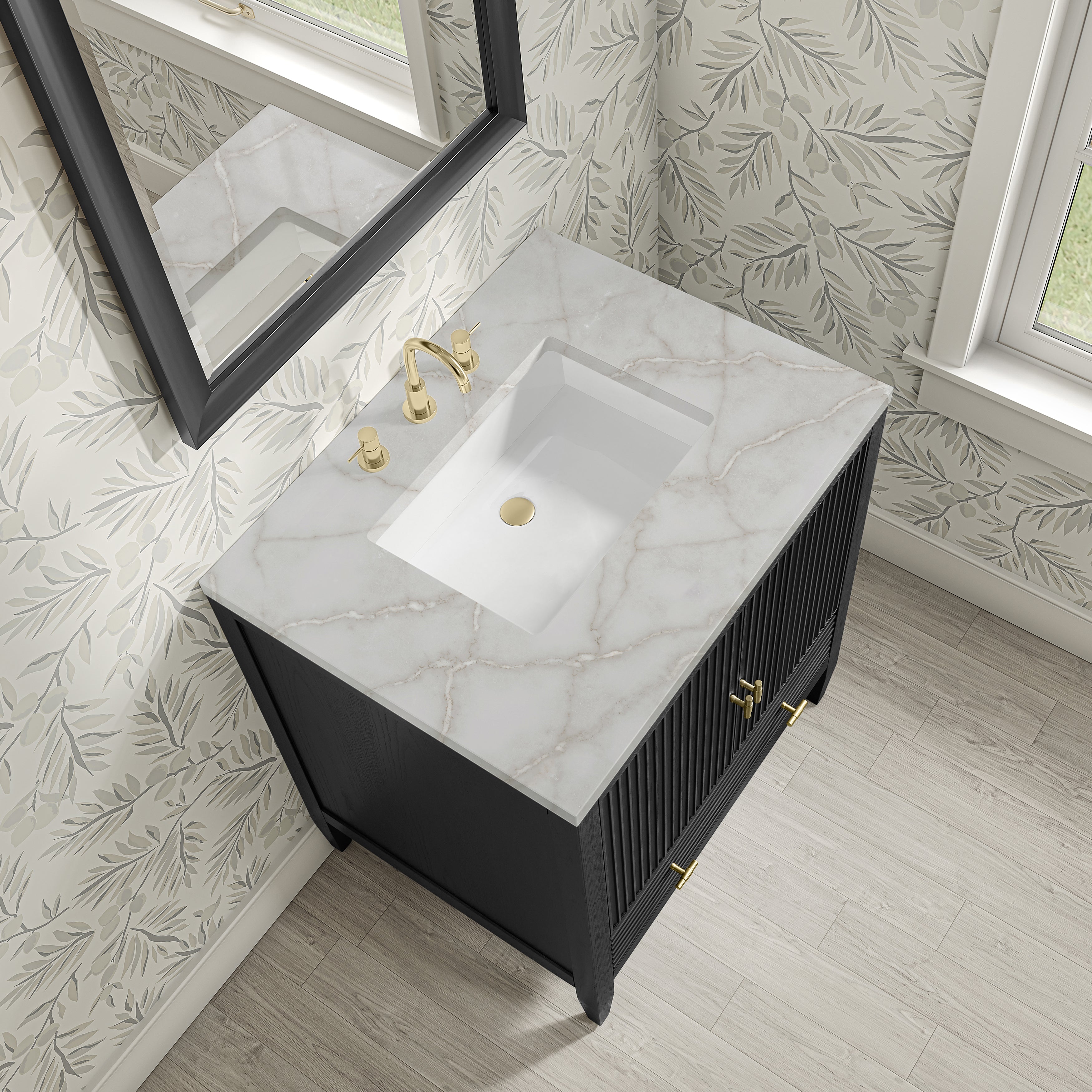 Myrrin 30" Single Vanity - 3cm Stone Top