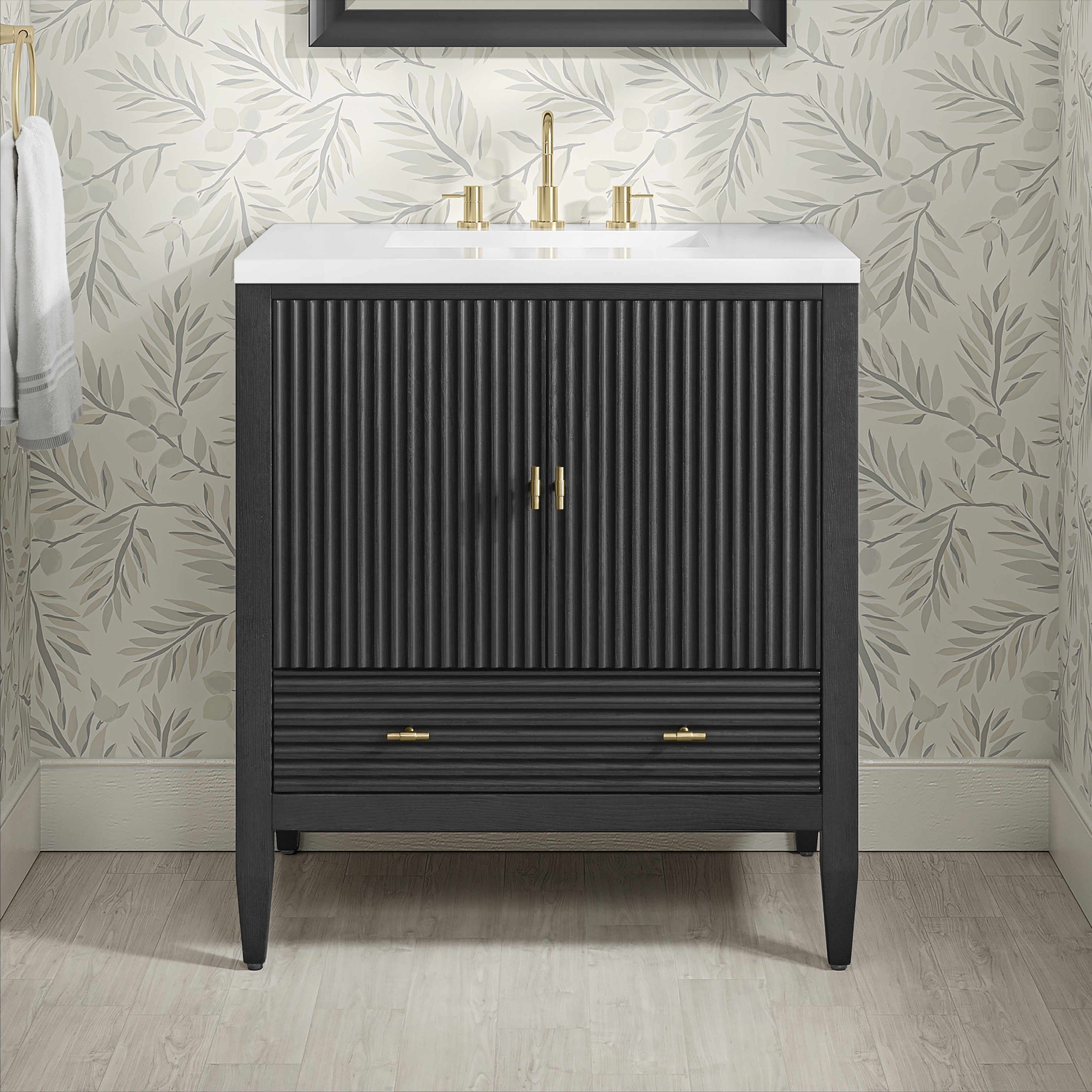 Myrrin 30" Single Vanity - 3cm Stone Top