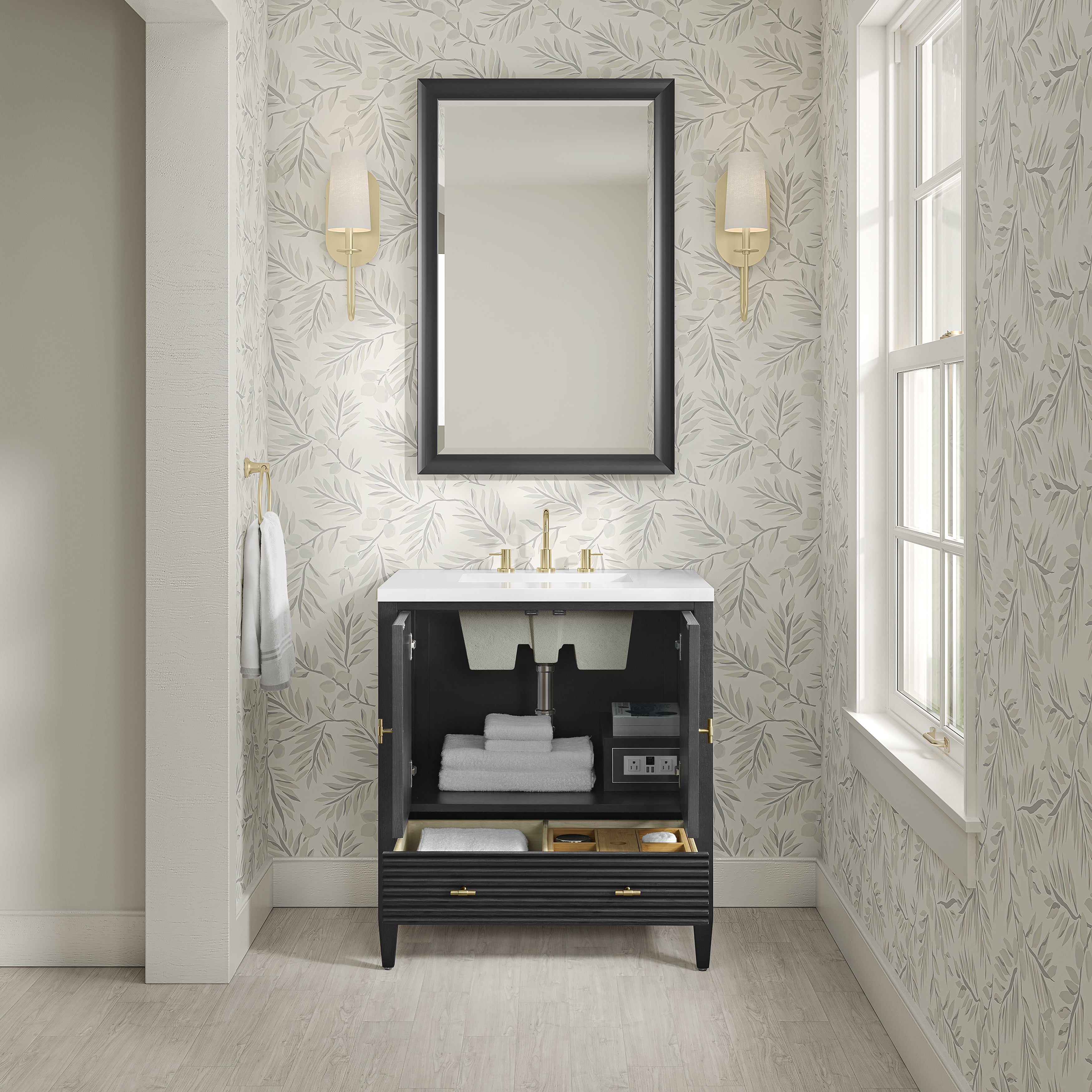Myrrin 30" Single Vanity - 3cm Stone Top