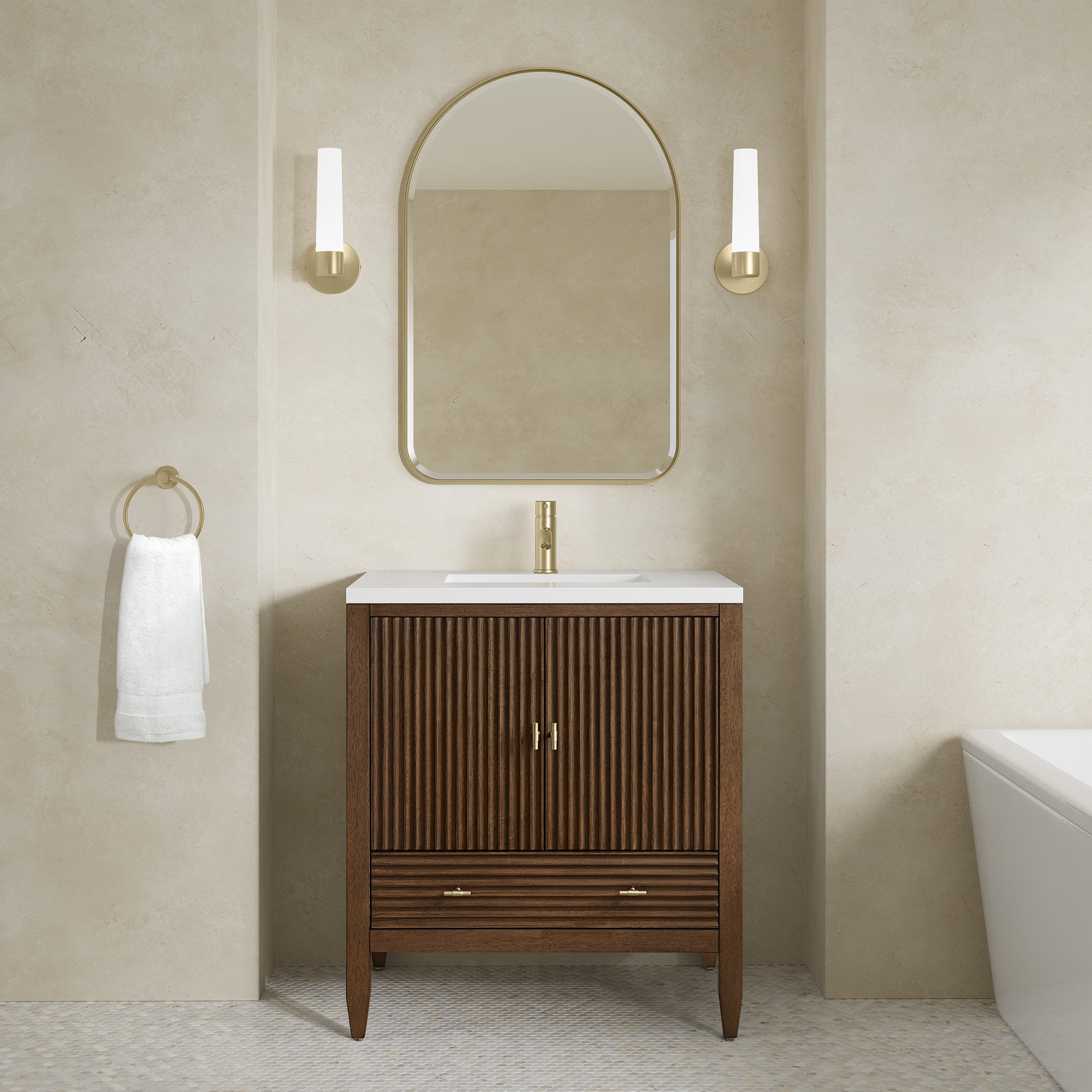 Myrrin 30" Single Vanity - 3cm Stone Top