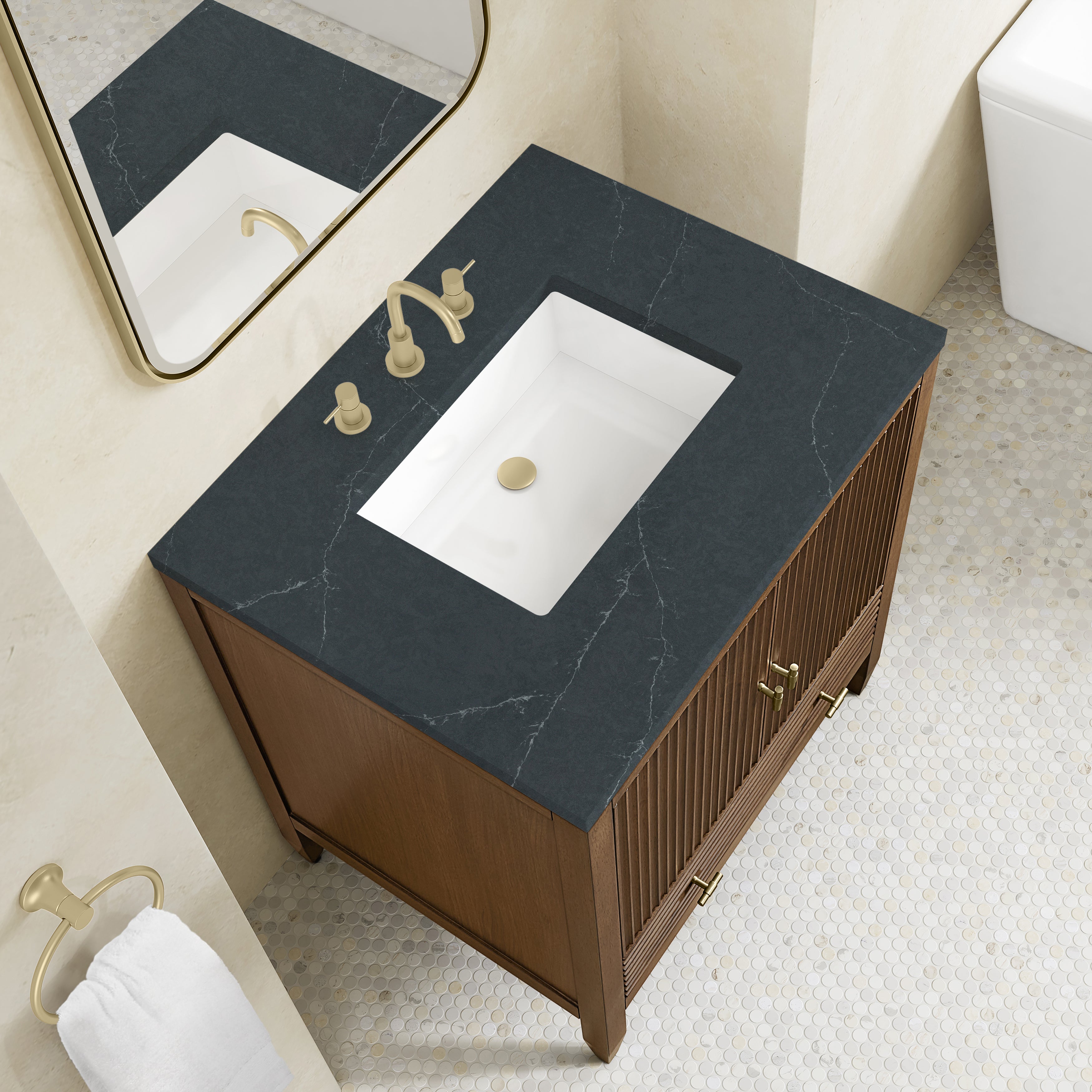 Myrrin 30" Single Vanity - 3cm Stone Top
