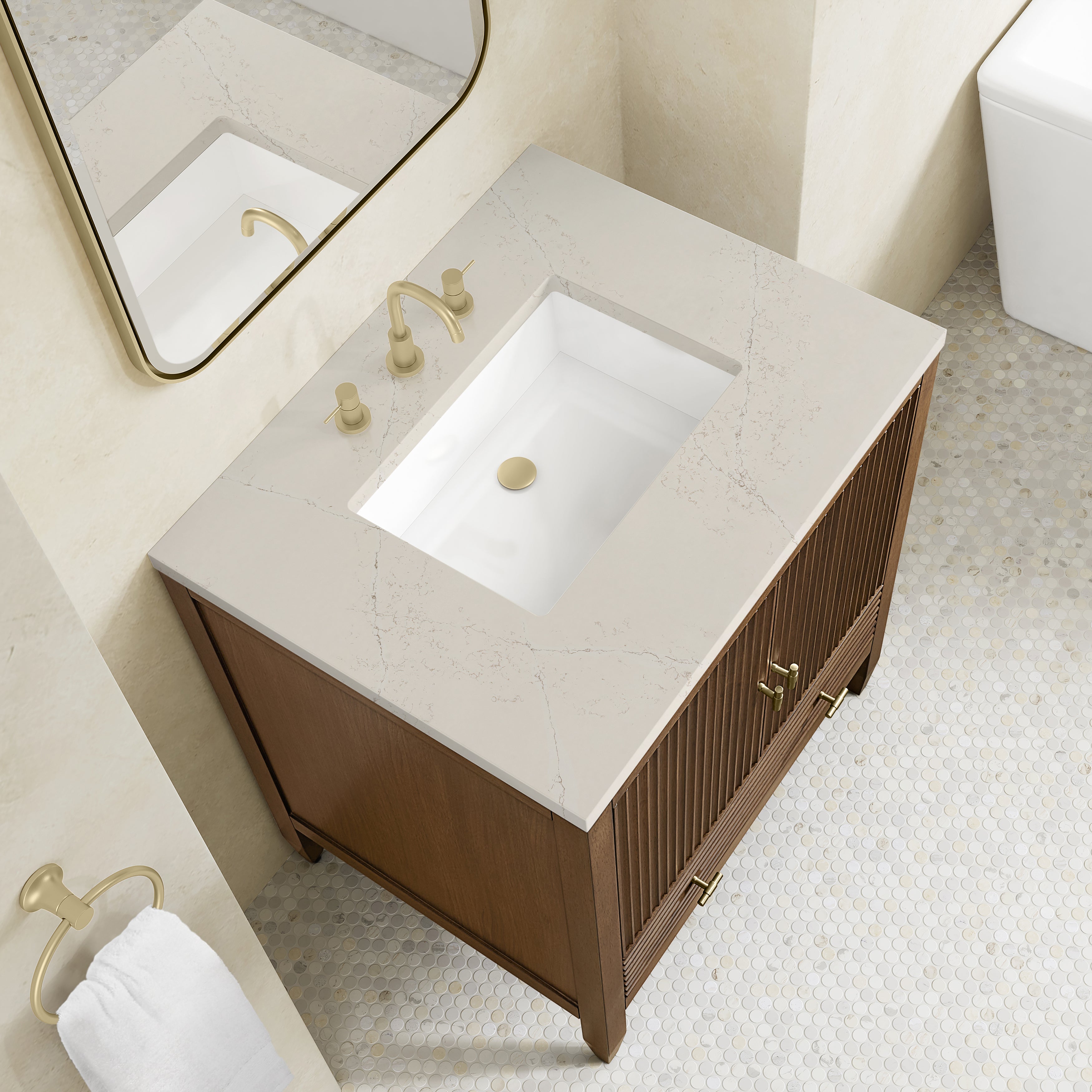 Myrrin 30" Single Vanity - 3cm Stone Top