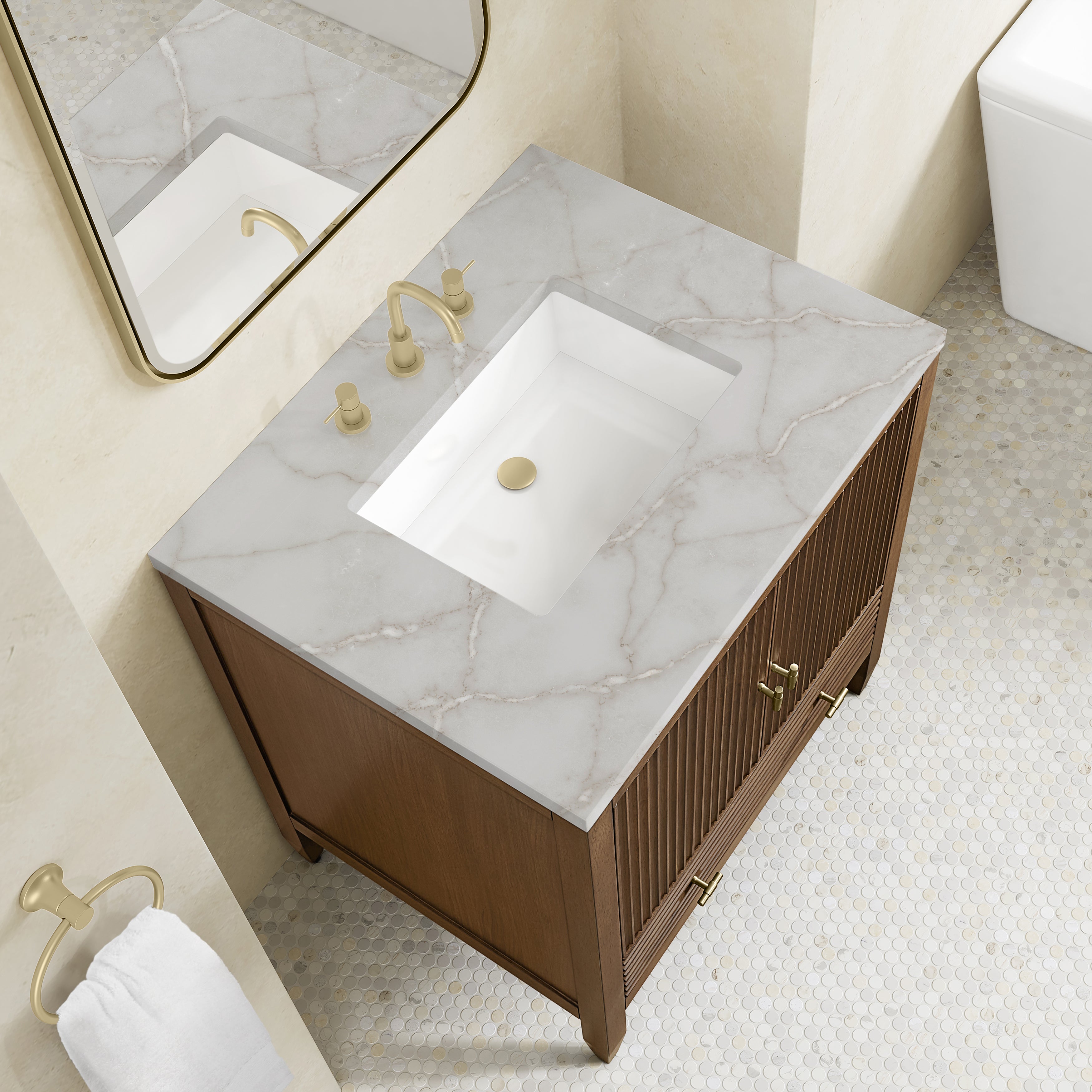 Myrrin 30" Single Vanity - 3cm Stone Top