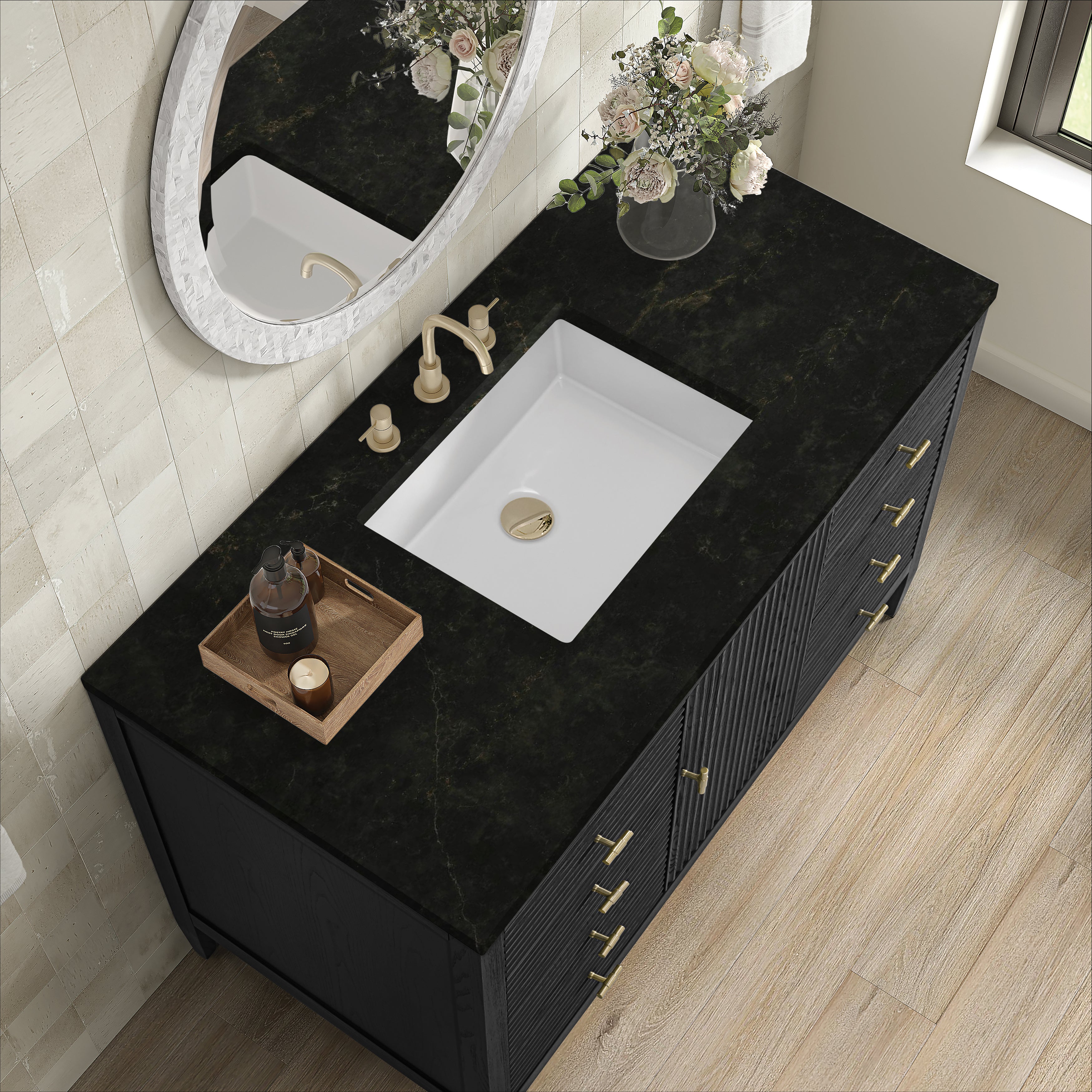 Myrrin 48" Single Vanity - 3cm Stone Top