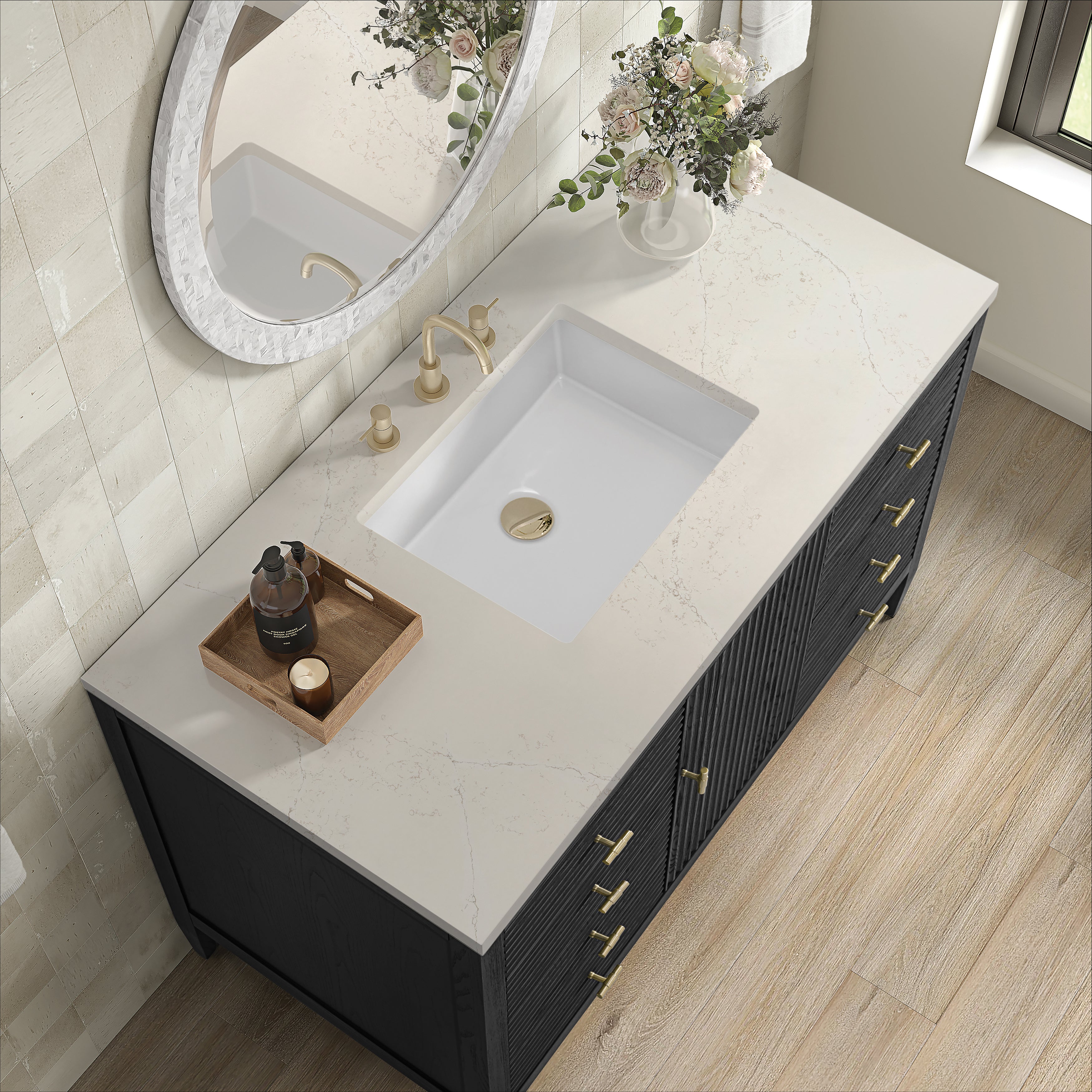 Myrrin 48" Single Vanity - 3cm Stone Top