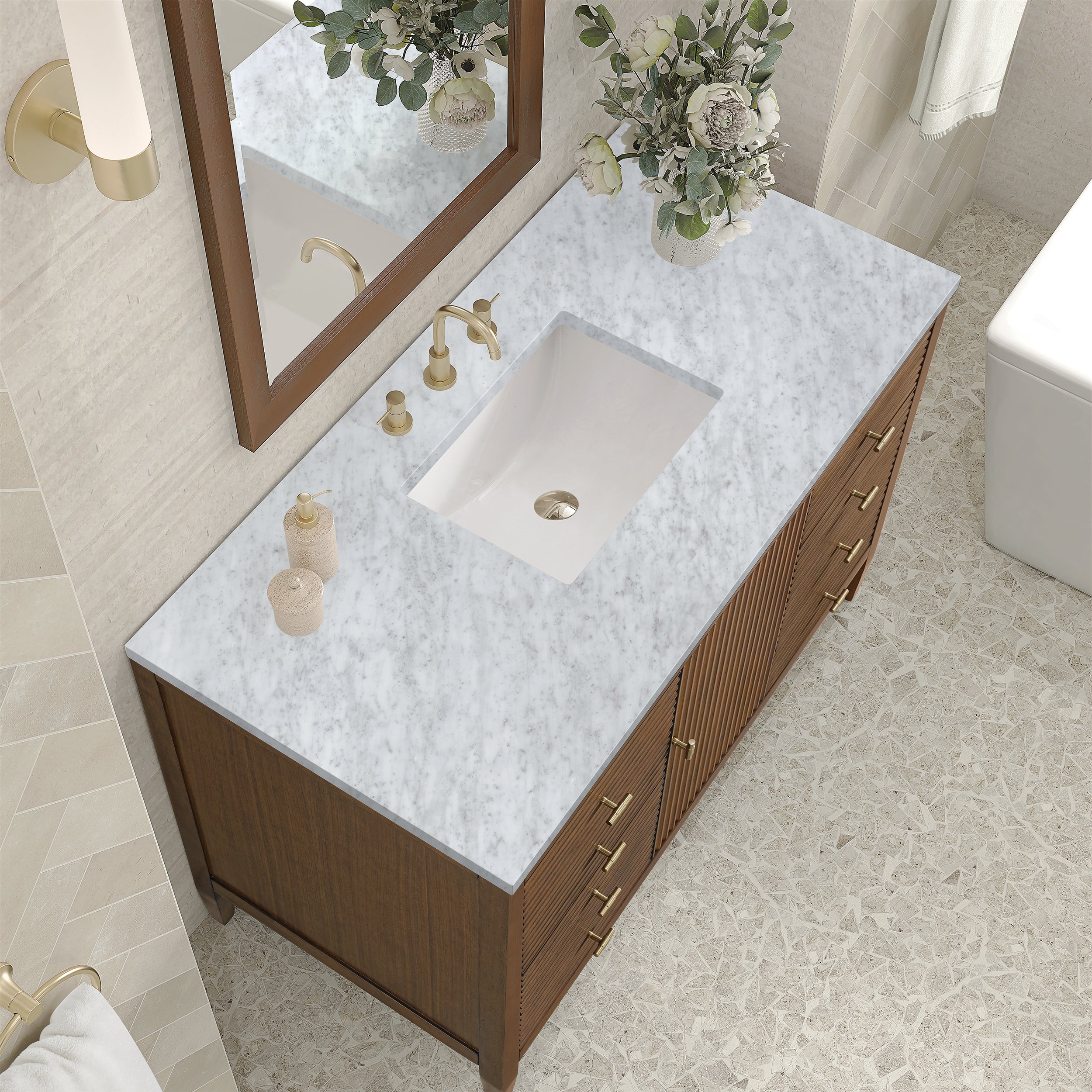 Myrrin 48" Single Vanity - 3cm Stone Top