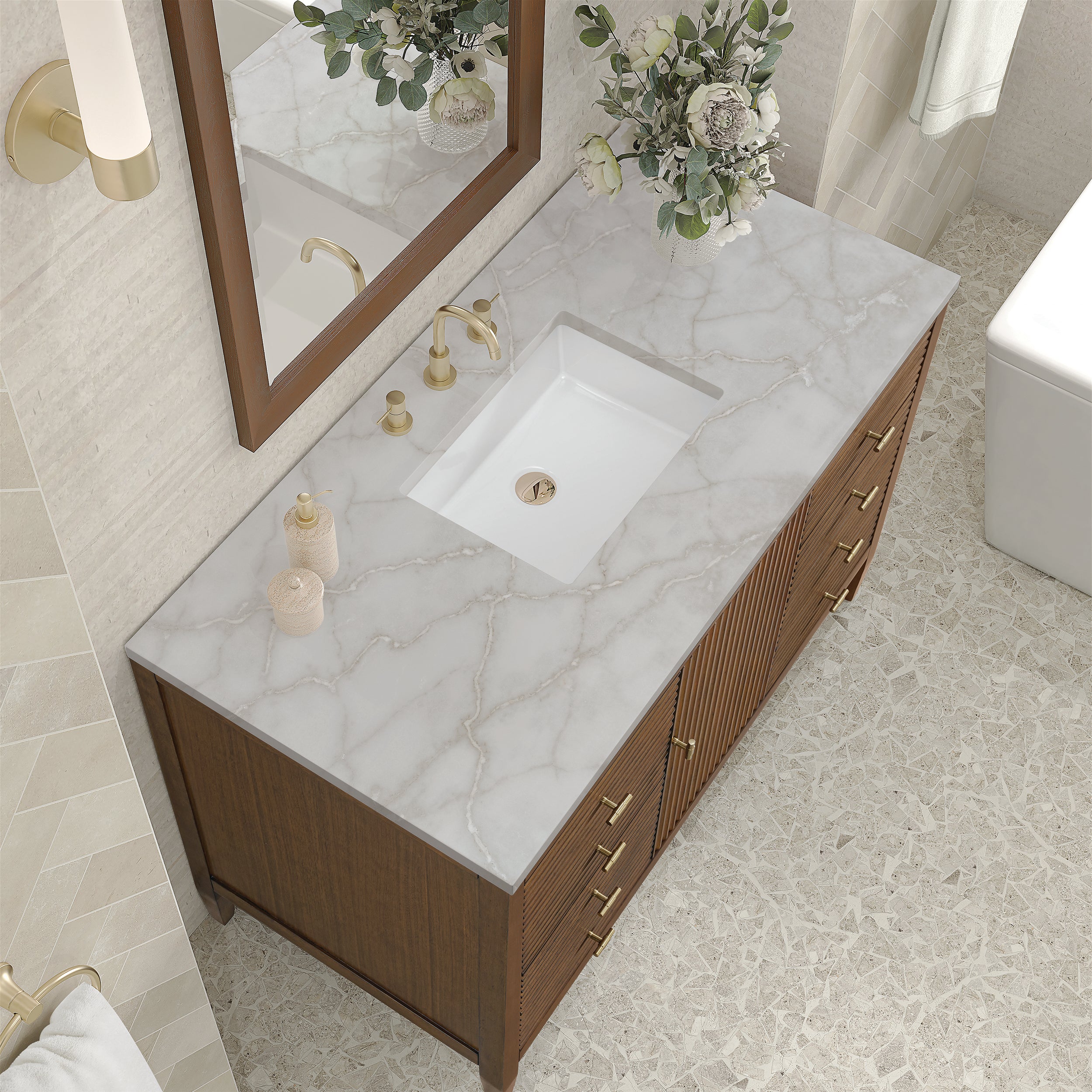 Myrrin 48" Single Vanity - 3cm Stone Top