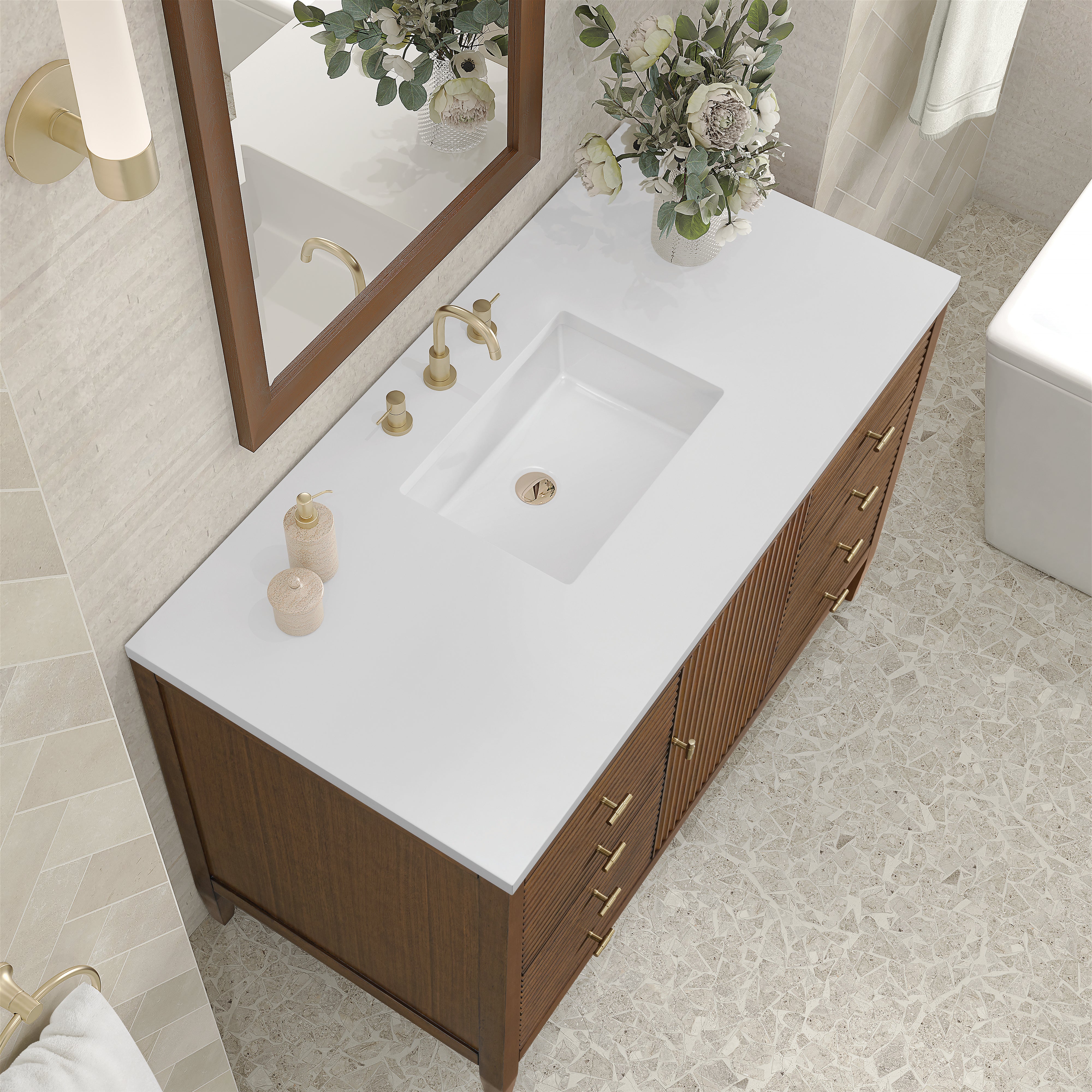 Myrrin 48" Single Vanity - 3cm Stone Top