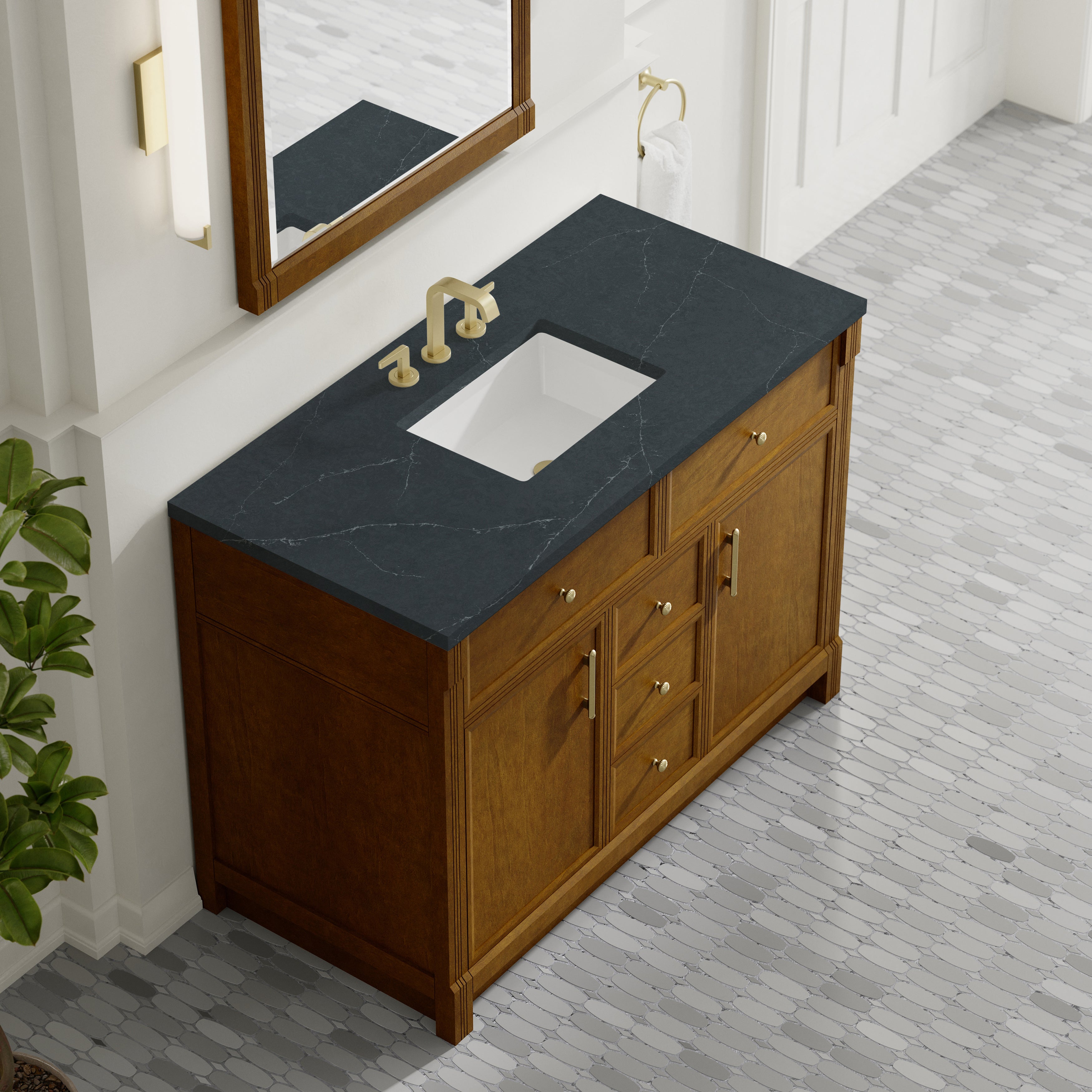Bellshire 48" Single Vanity - 3cm Stone Top