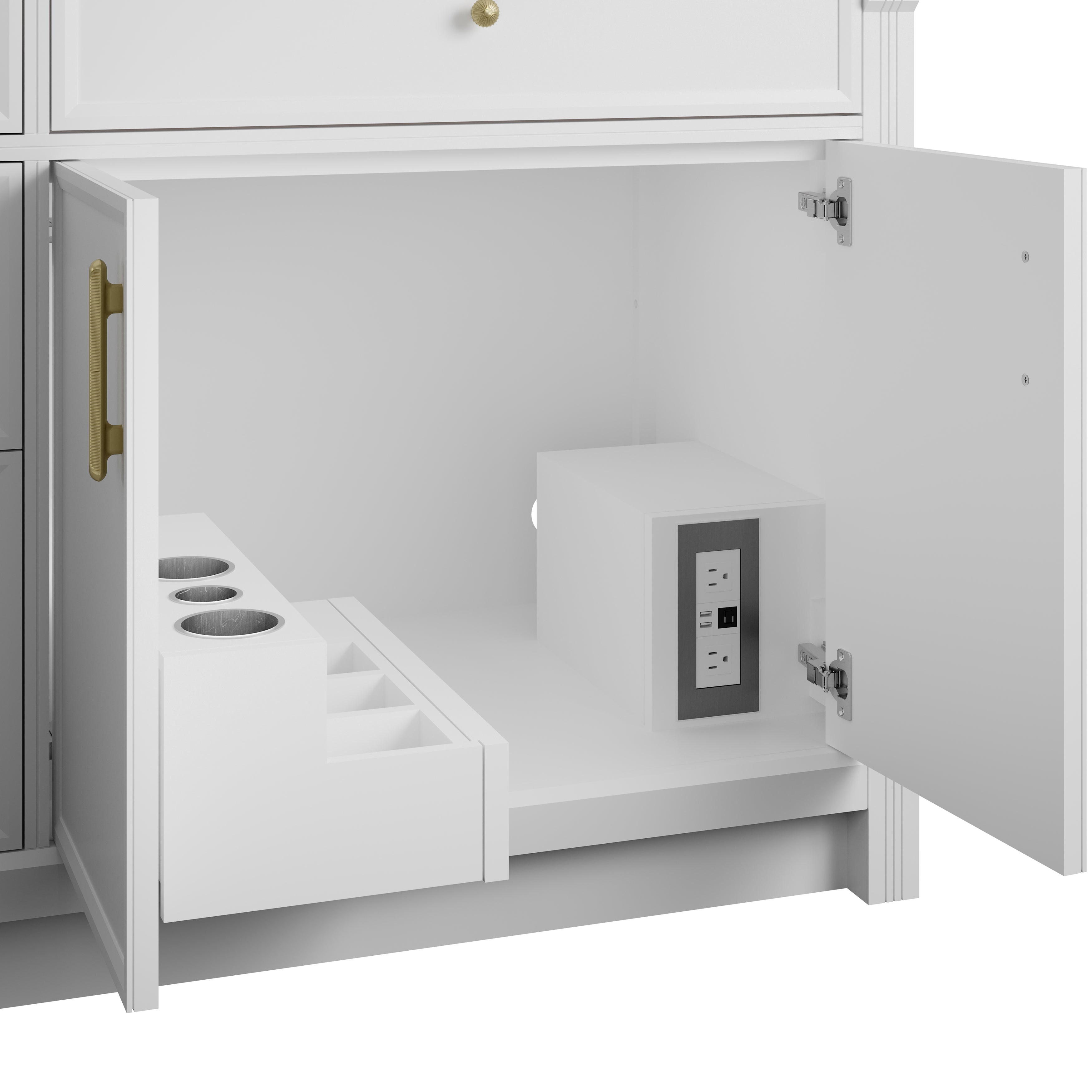 Bellshire 72" Double Vanity - 3cm Stone Top