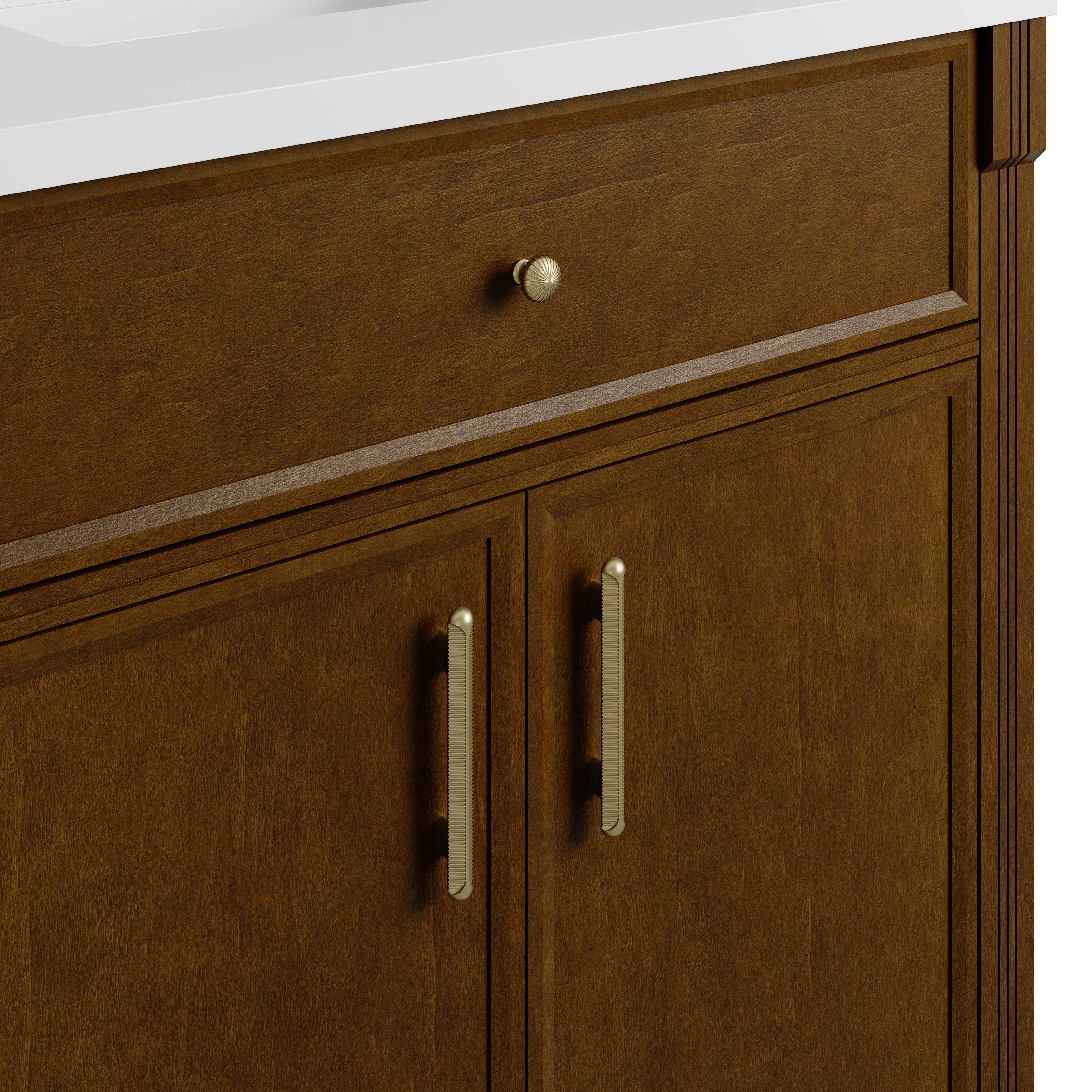Bellshire 72" Double Vanity - 3cm Stone Top