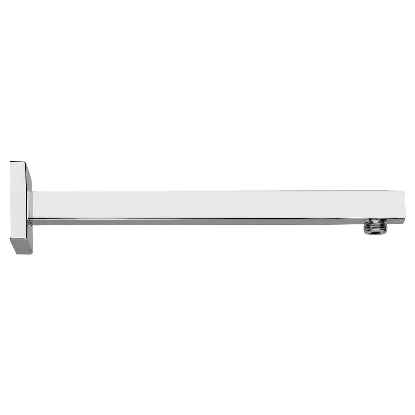 Linea Box 2-Way Horizontal Shower Kit - Square Shower Head and Hand Held