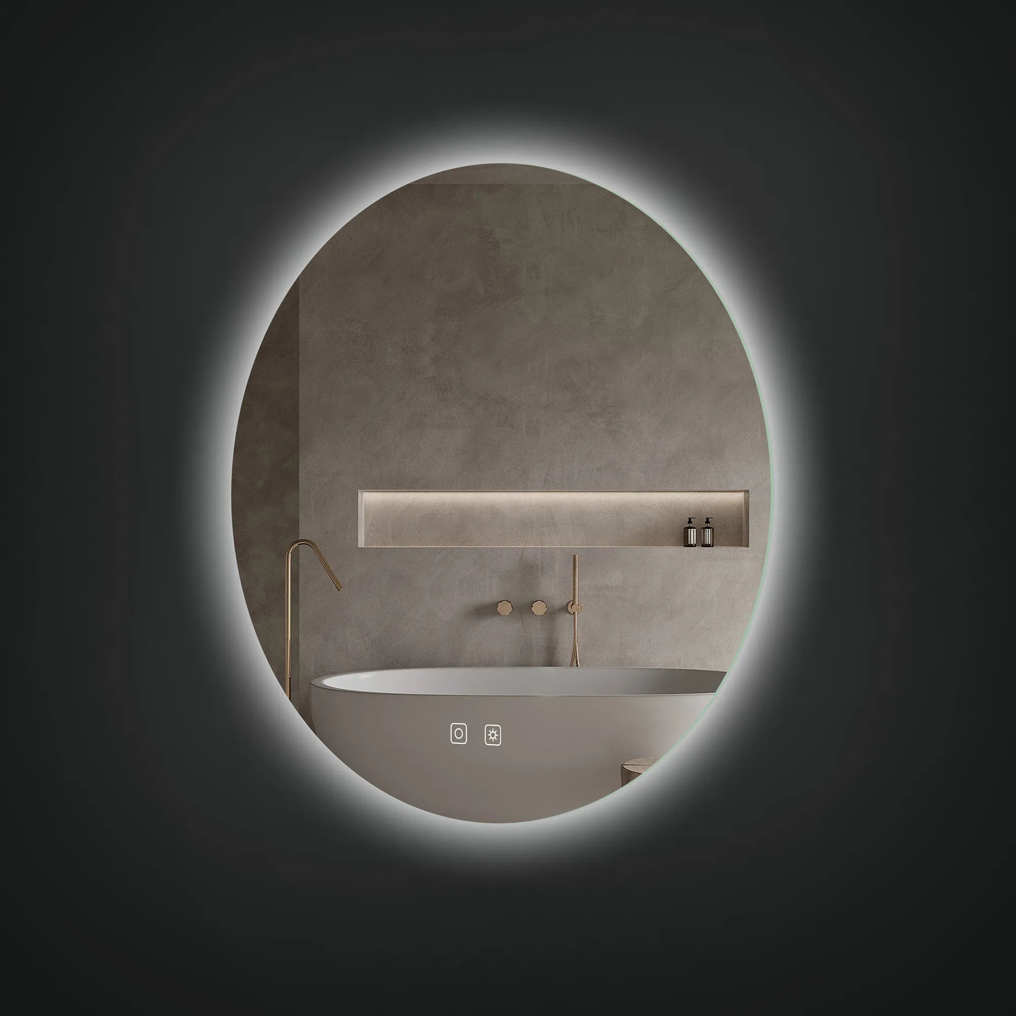 Atlas Lighted Mirror