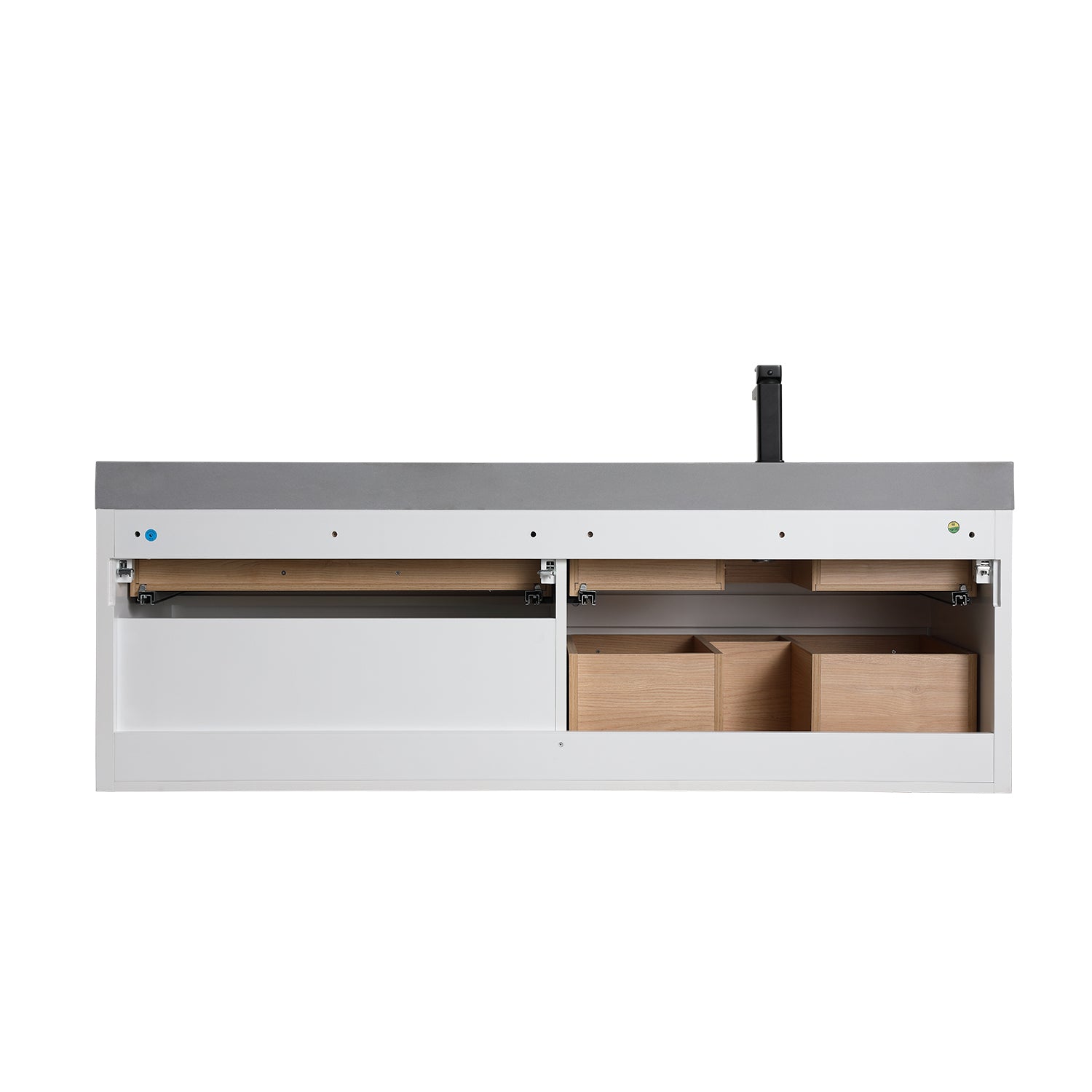 Vanity Collins 60 - Integrated Solid Surface - Infinity
