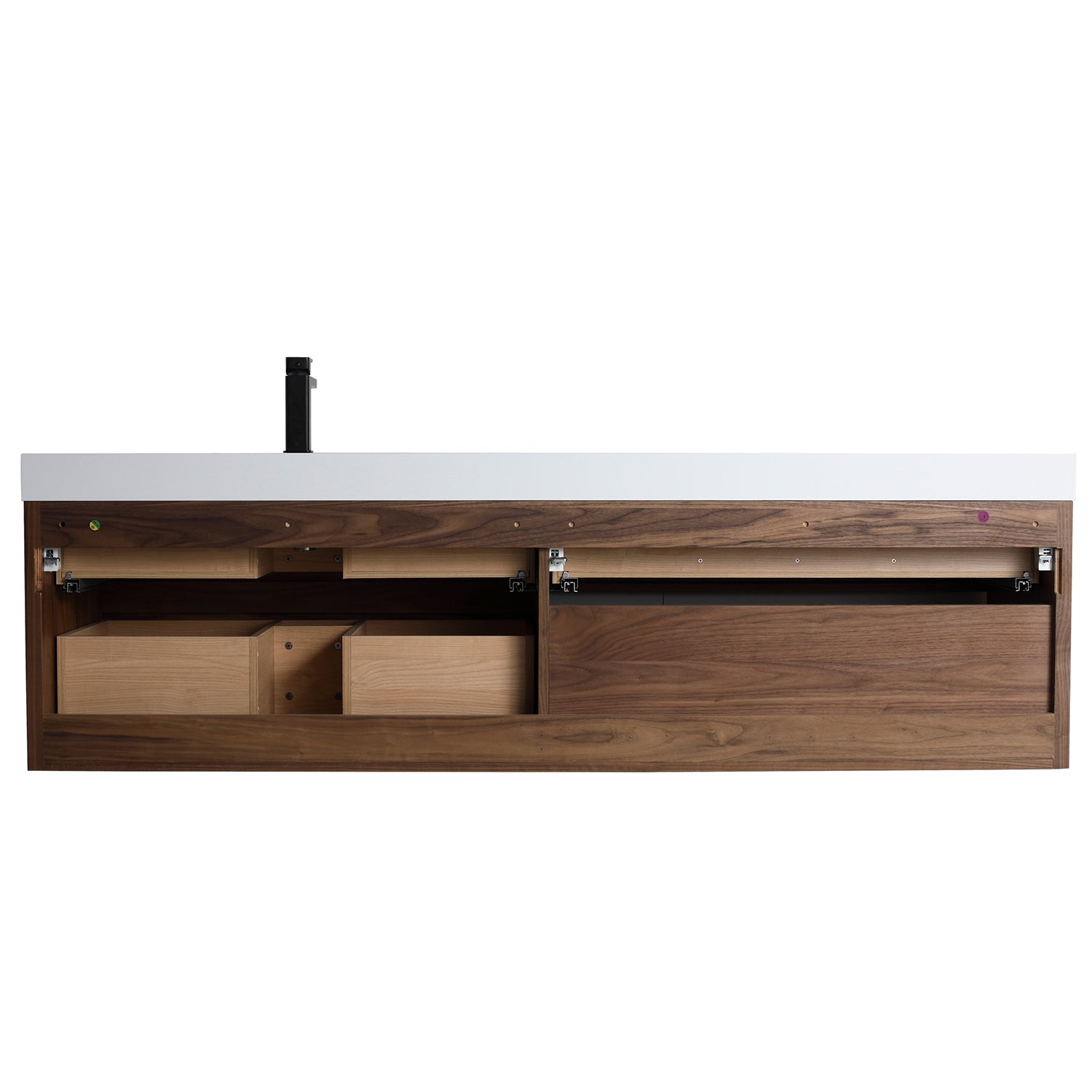 Collins 72" Vanity - Integrated Infinity Top