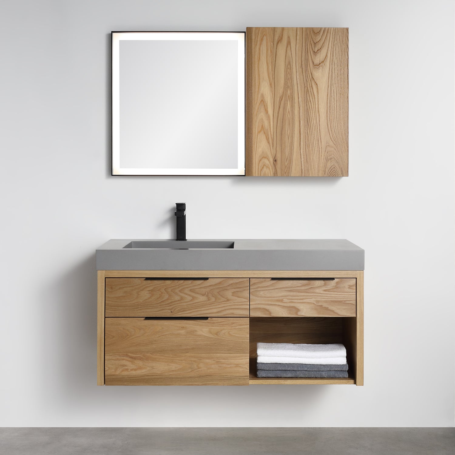 Collins 42" Vanity - Integrated Infinity Top