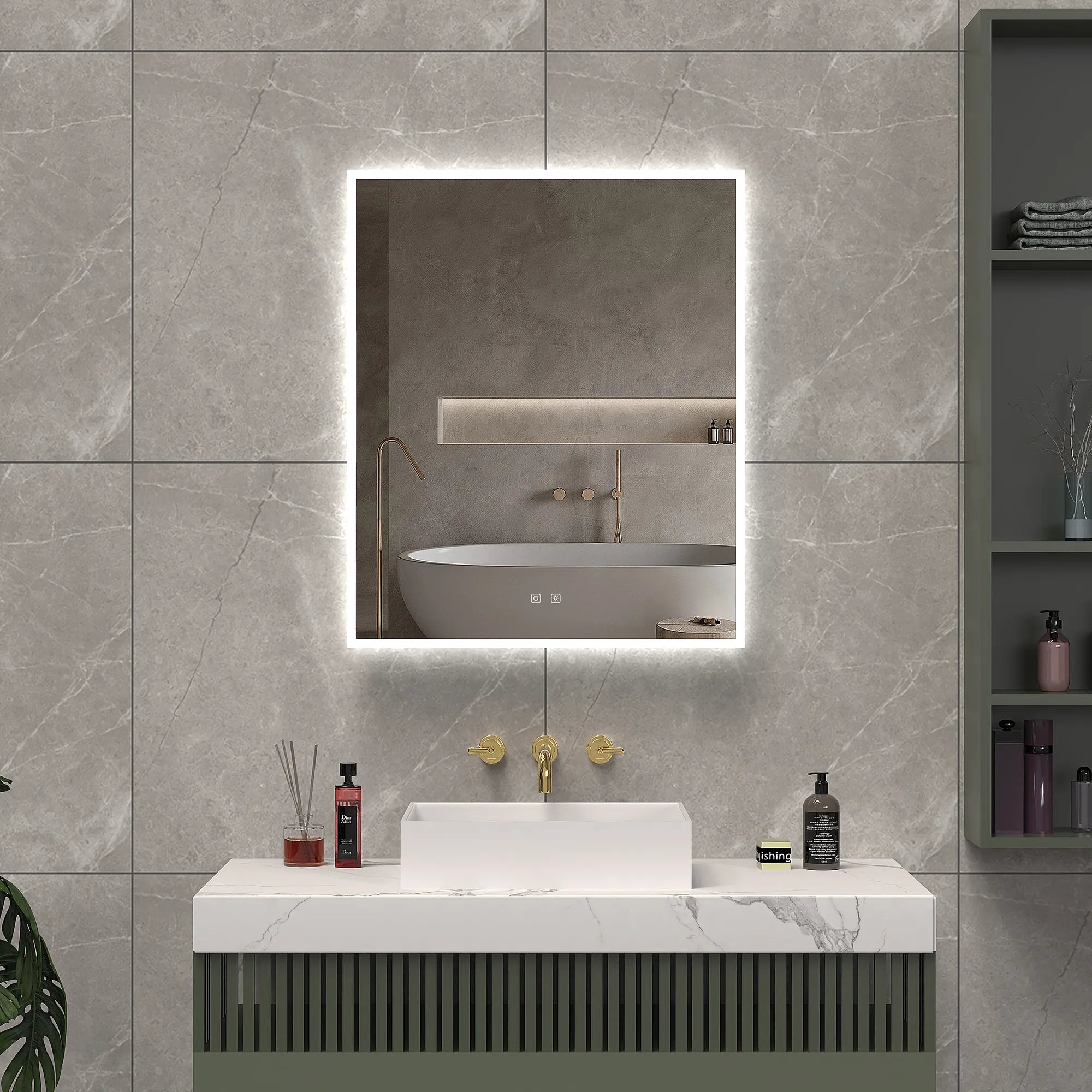Camden LED Mirror