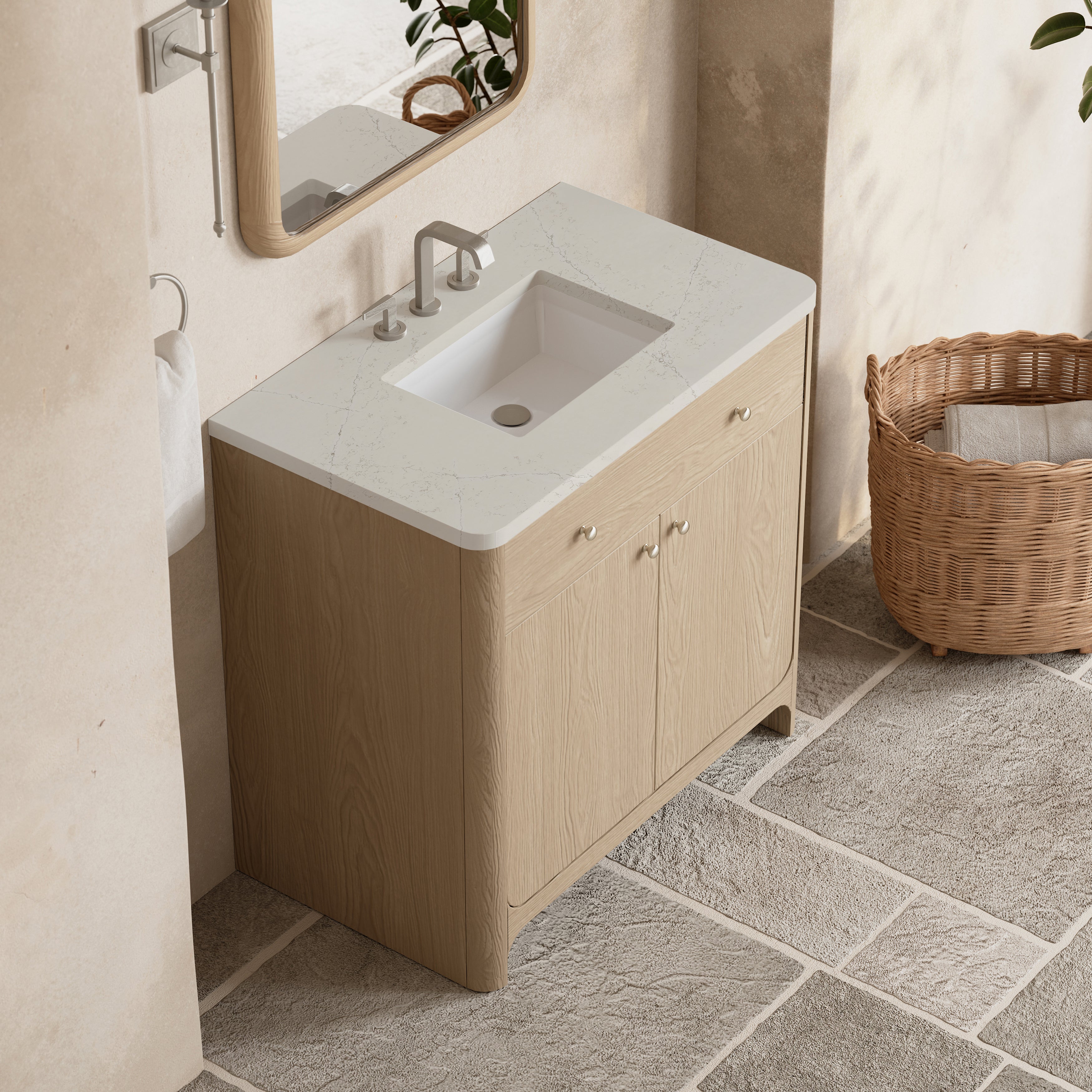 Gracyn 36" Single Vanity - 3cm Stone Top