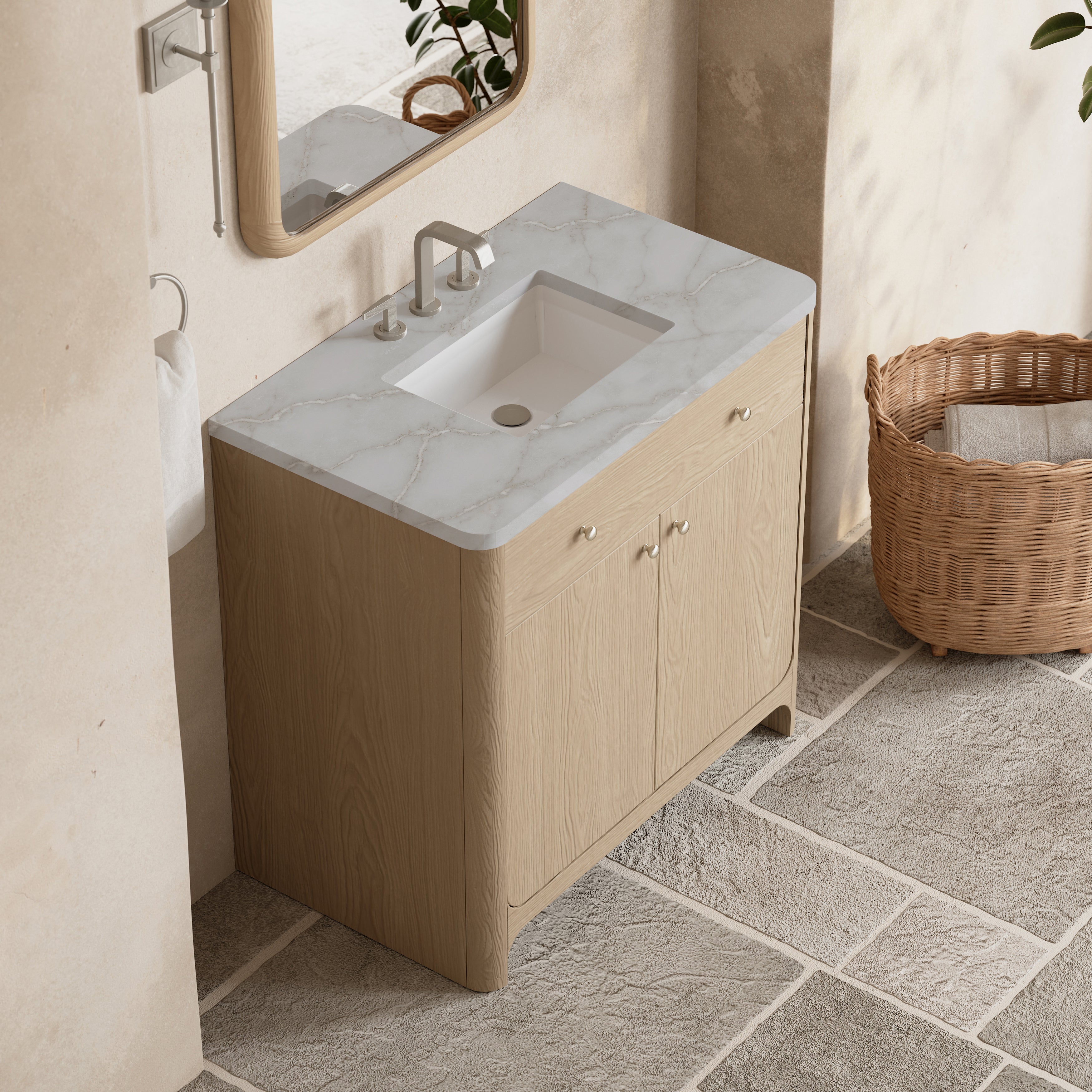 Gracyn 36" Single Vanity - 3cm Stone Top