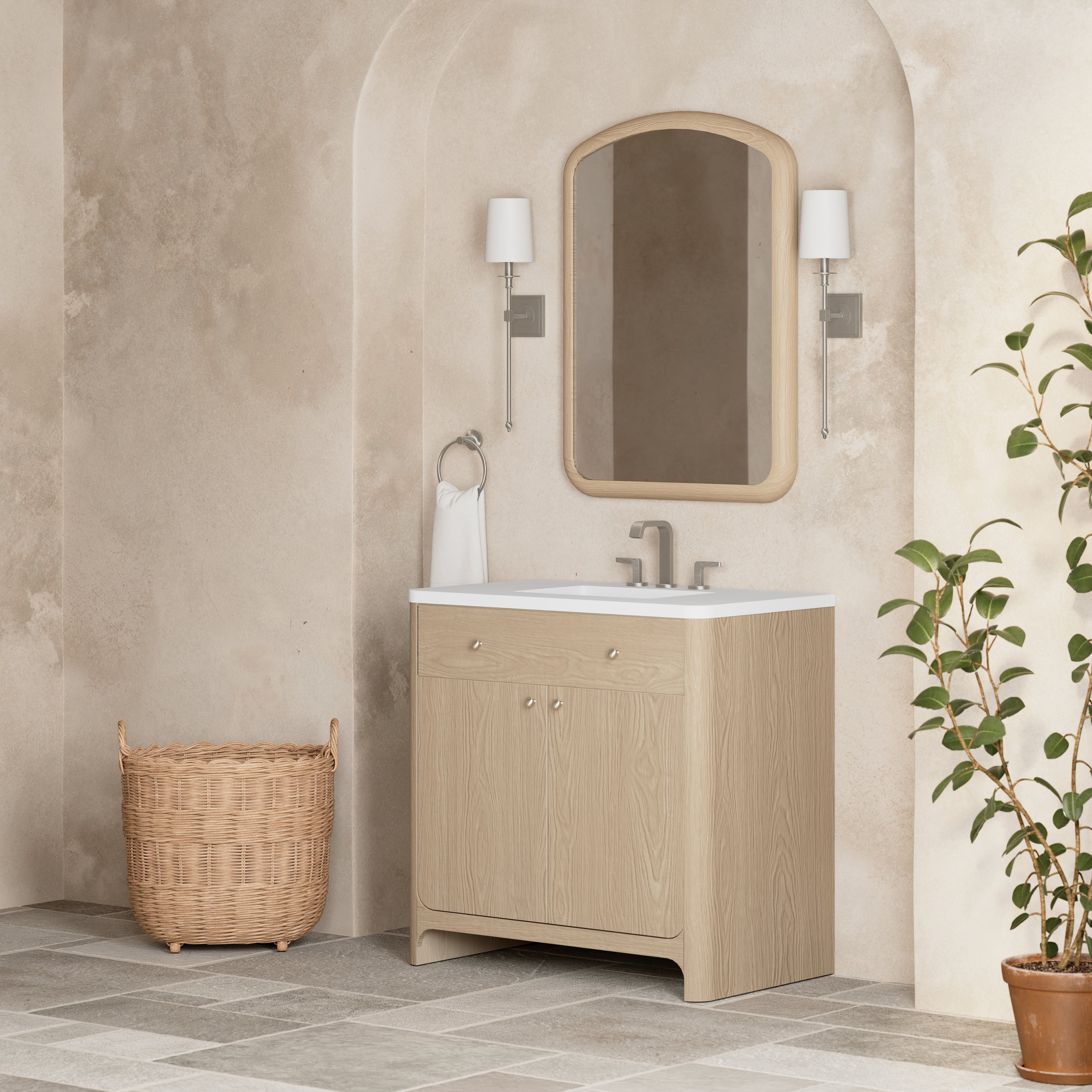 Gracyn 36" Single Vanity - 3cm Stone Top
