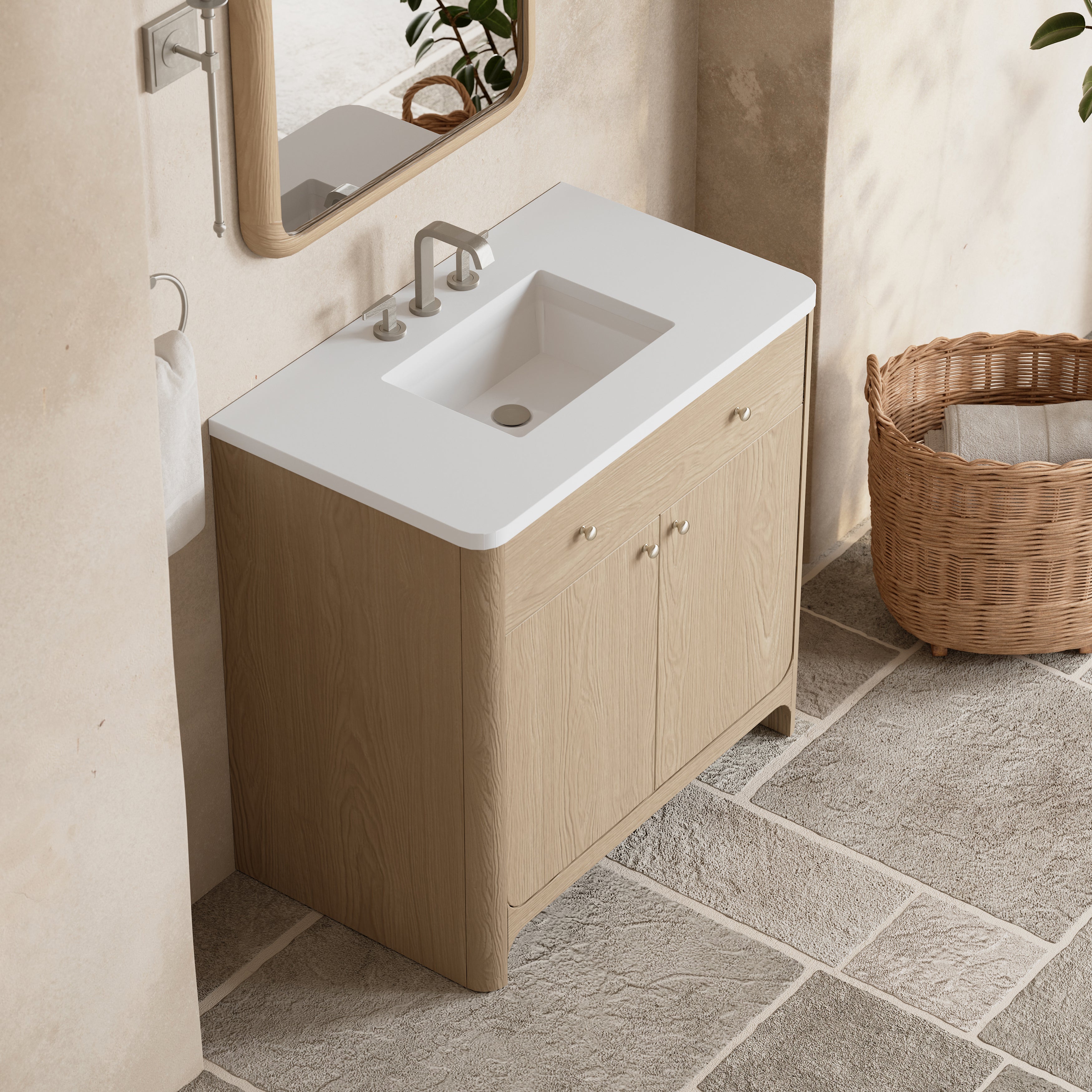 Gracyn 36" Single Vanity - 3cm Stone Top