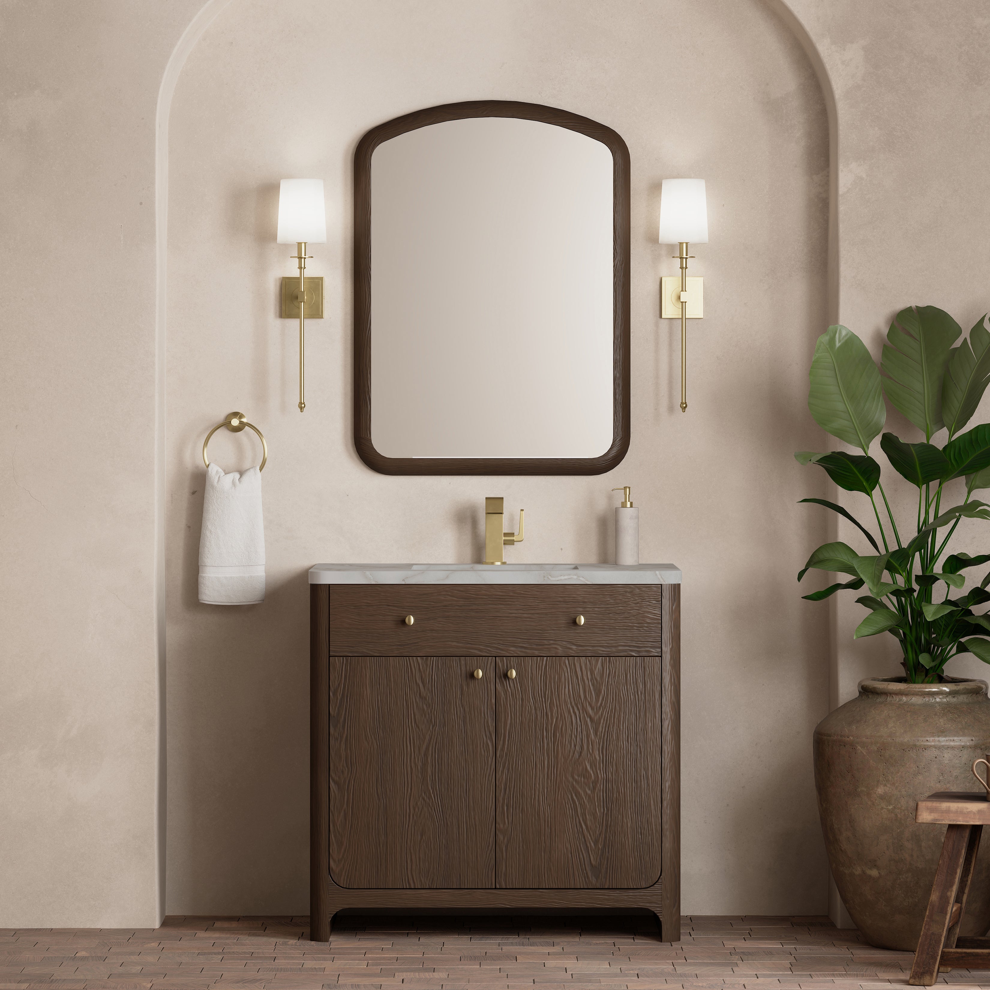 Gracyn 36" Single Vanity - 3cm Stone Top