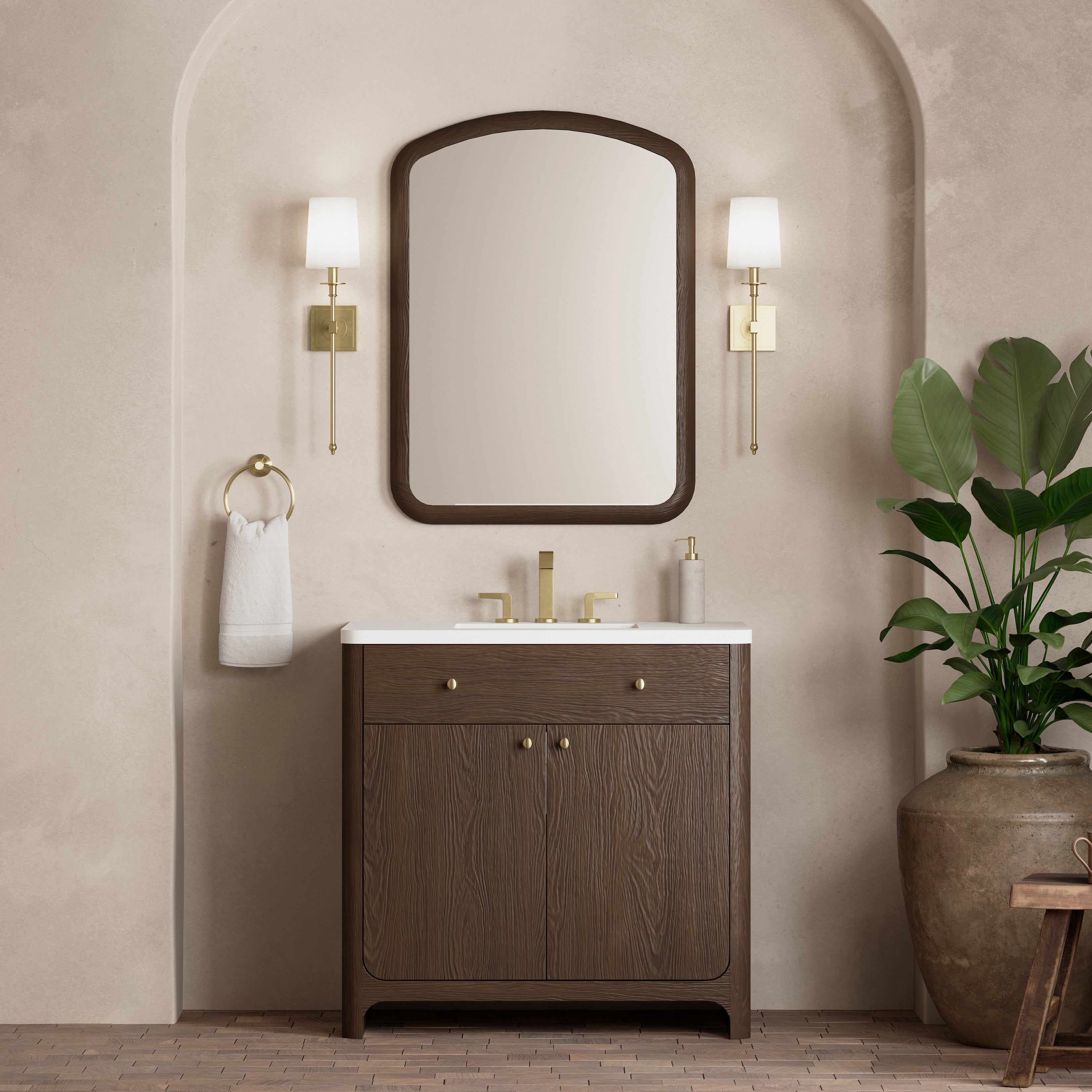 Gracyn 36" Single Vanity - 3cm Stone Top