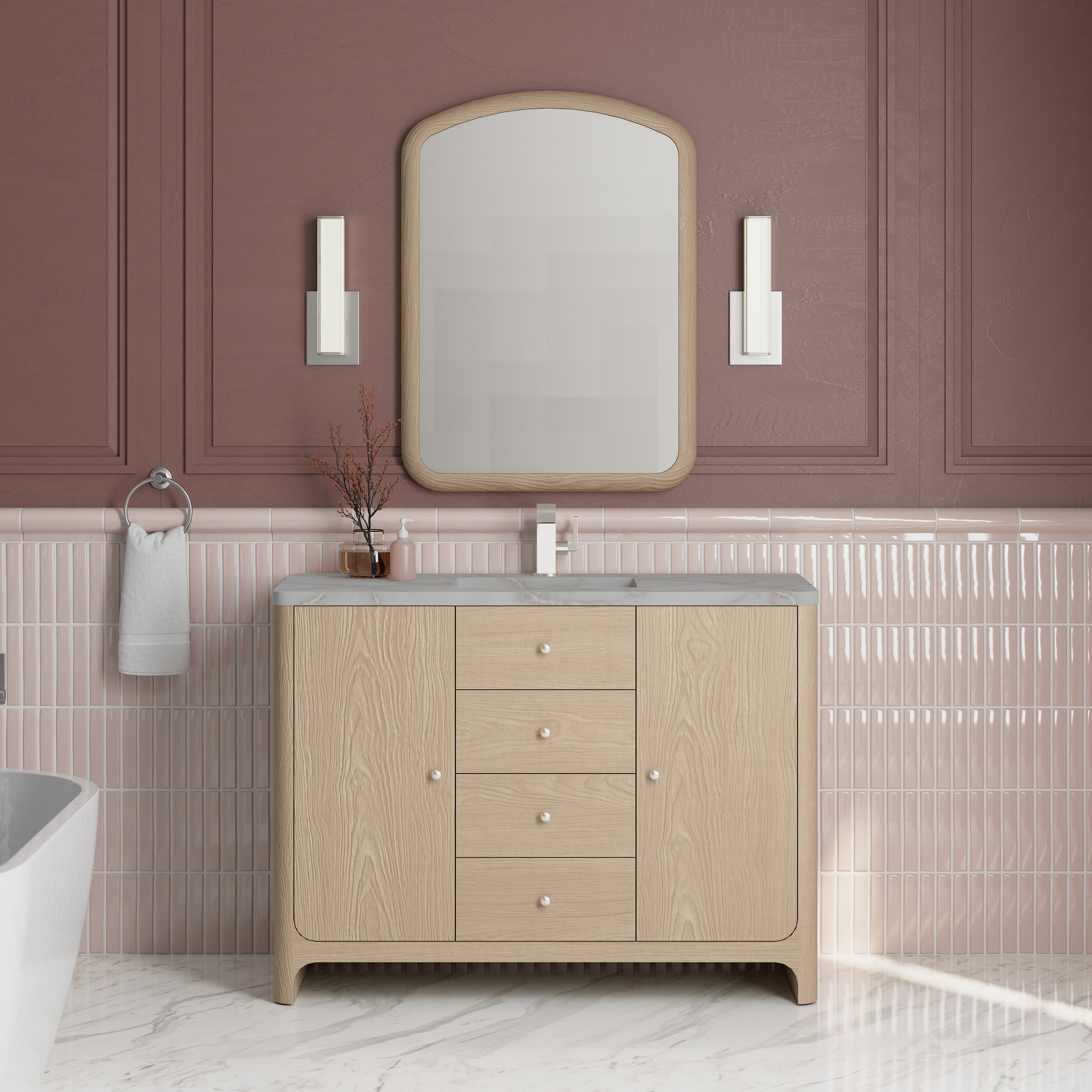 Gracyn 48" Single Vanity - 3cm Stone Top
