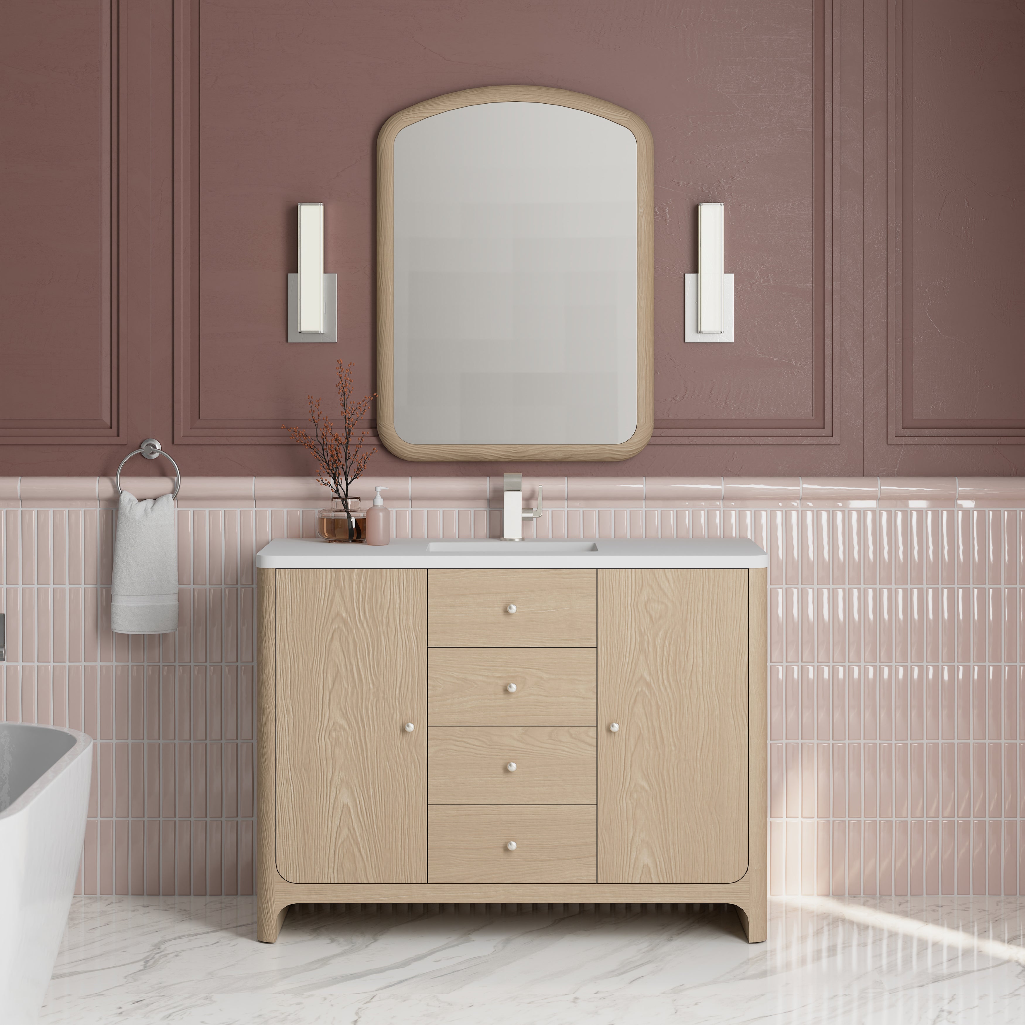 Gracyn 48" Single Vanity - 3cm Stone Top