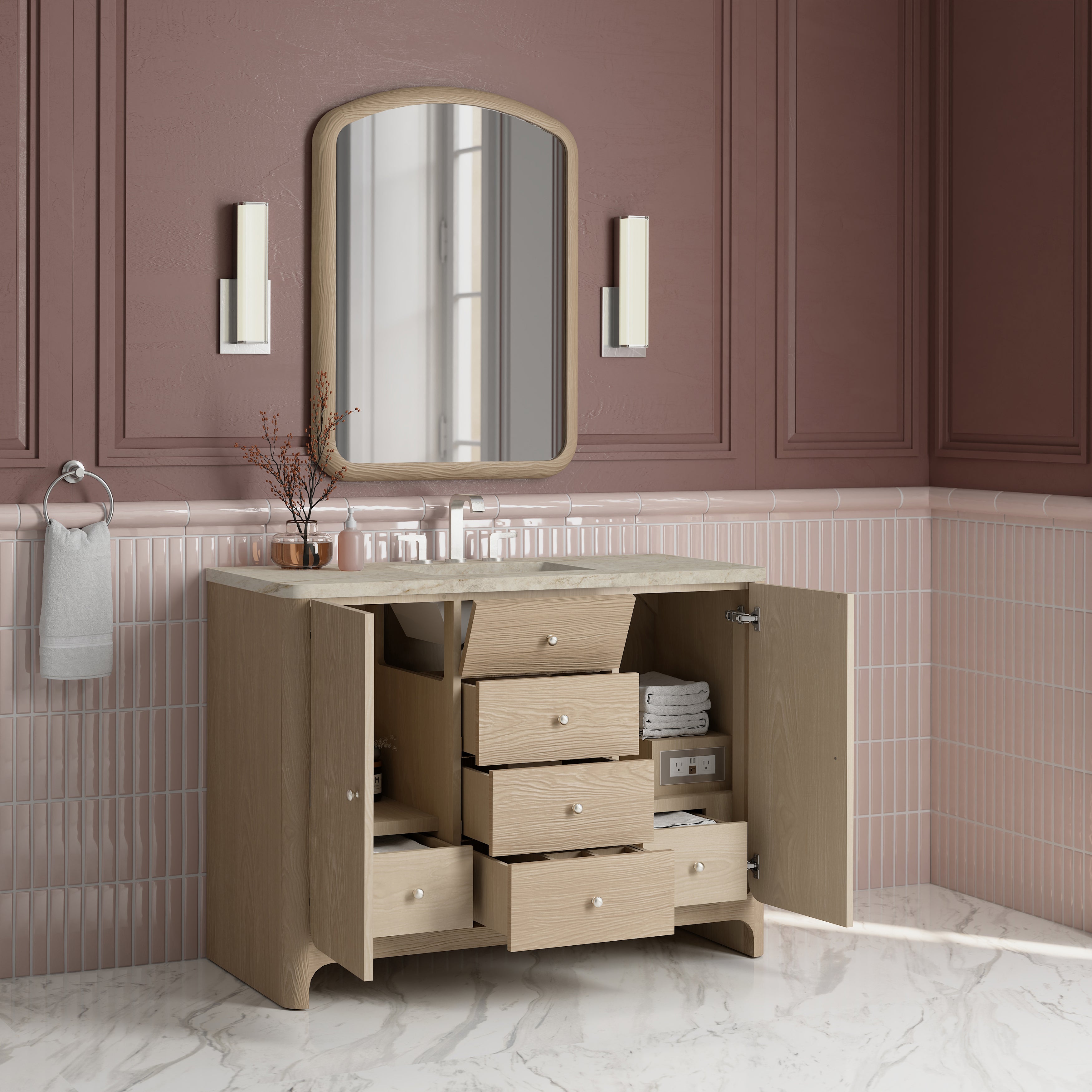 Gracyn 48" Single Vanity - 3cm Stone Top