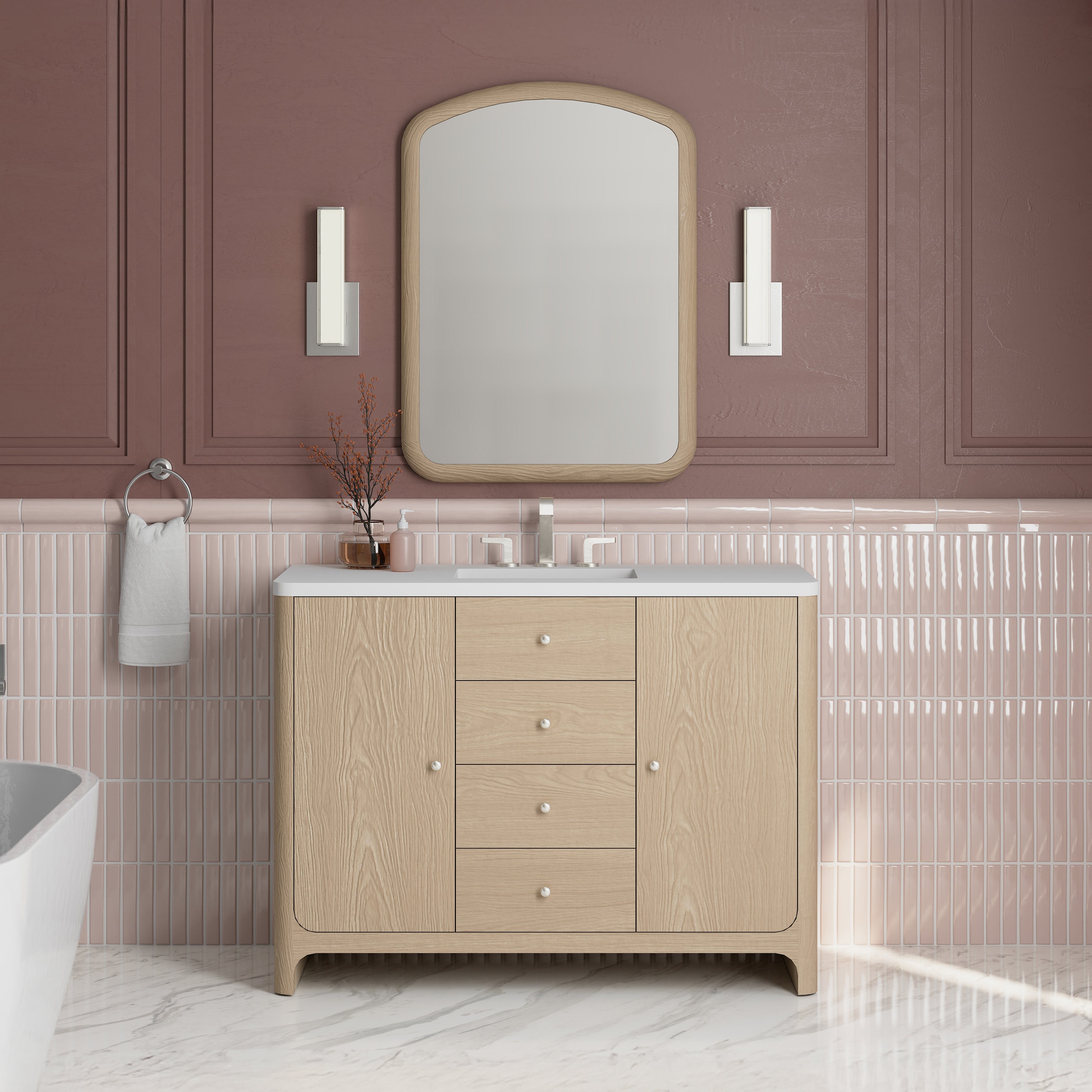 Gracyn 48" Single Vanity - 3cm Stone Top