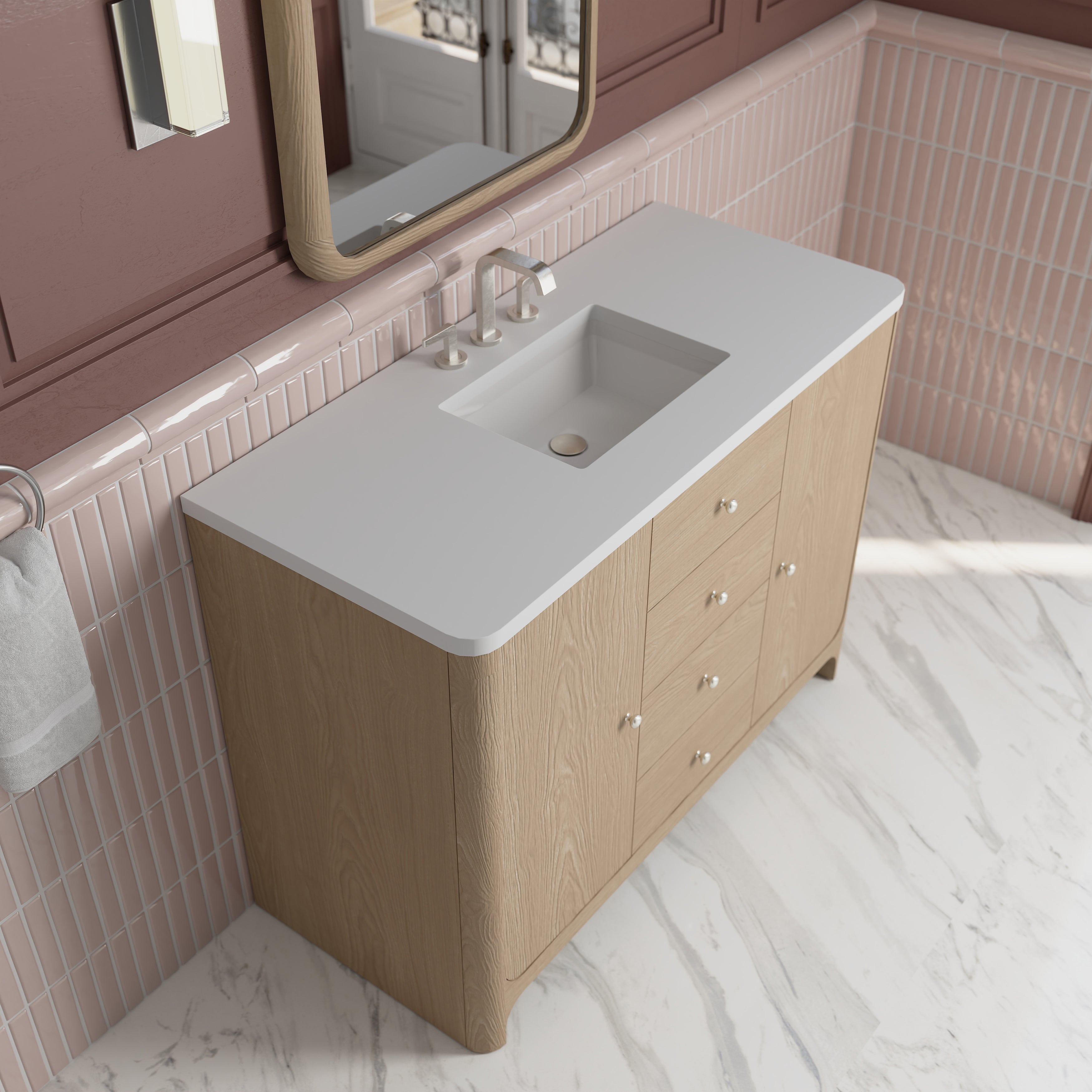 Gracyn 48" Single Vanity - 3cm Stone Top