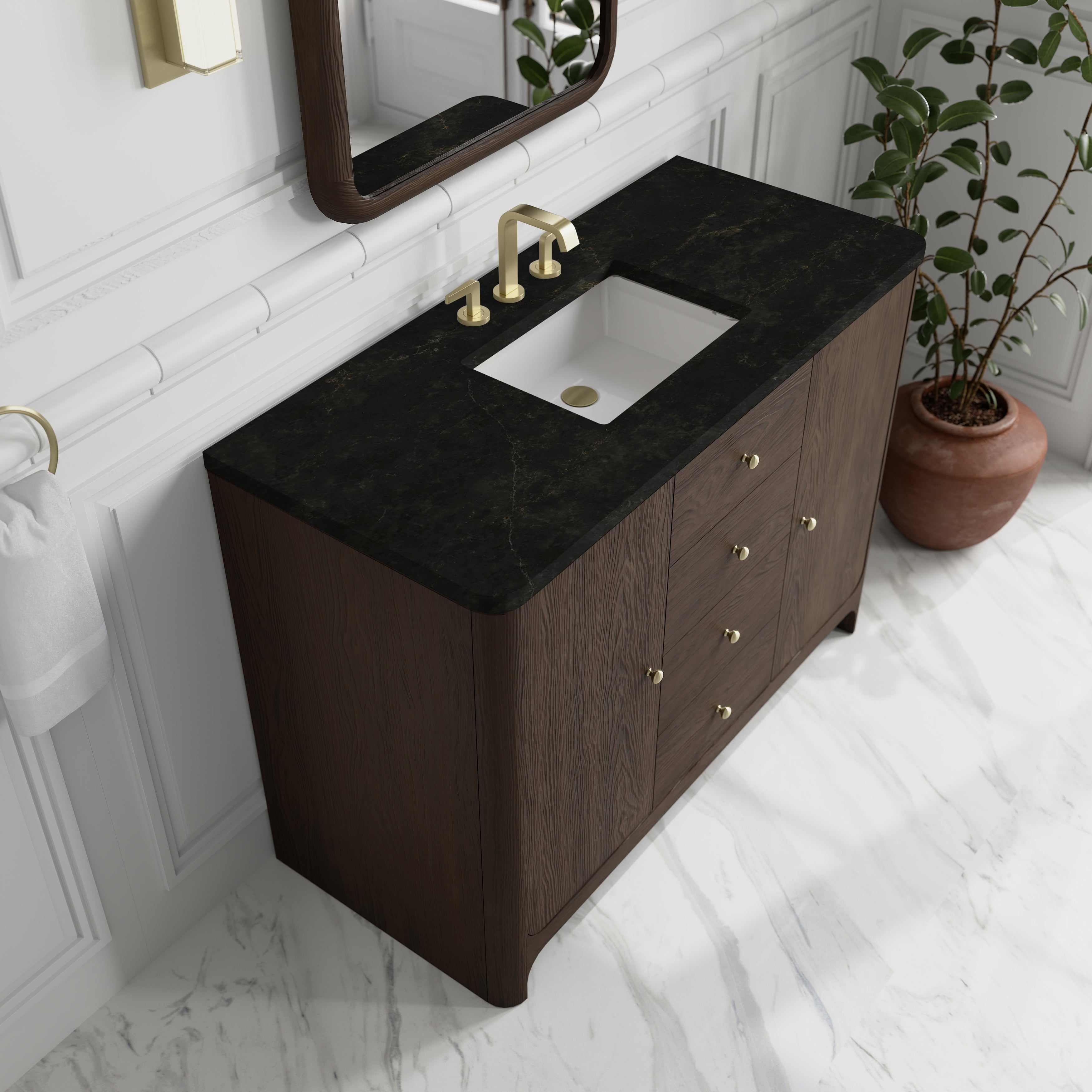 Gracyn 48" Single Vanity - 3cm Stone Top